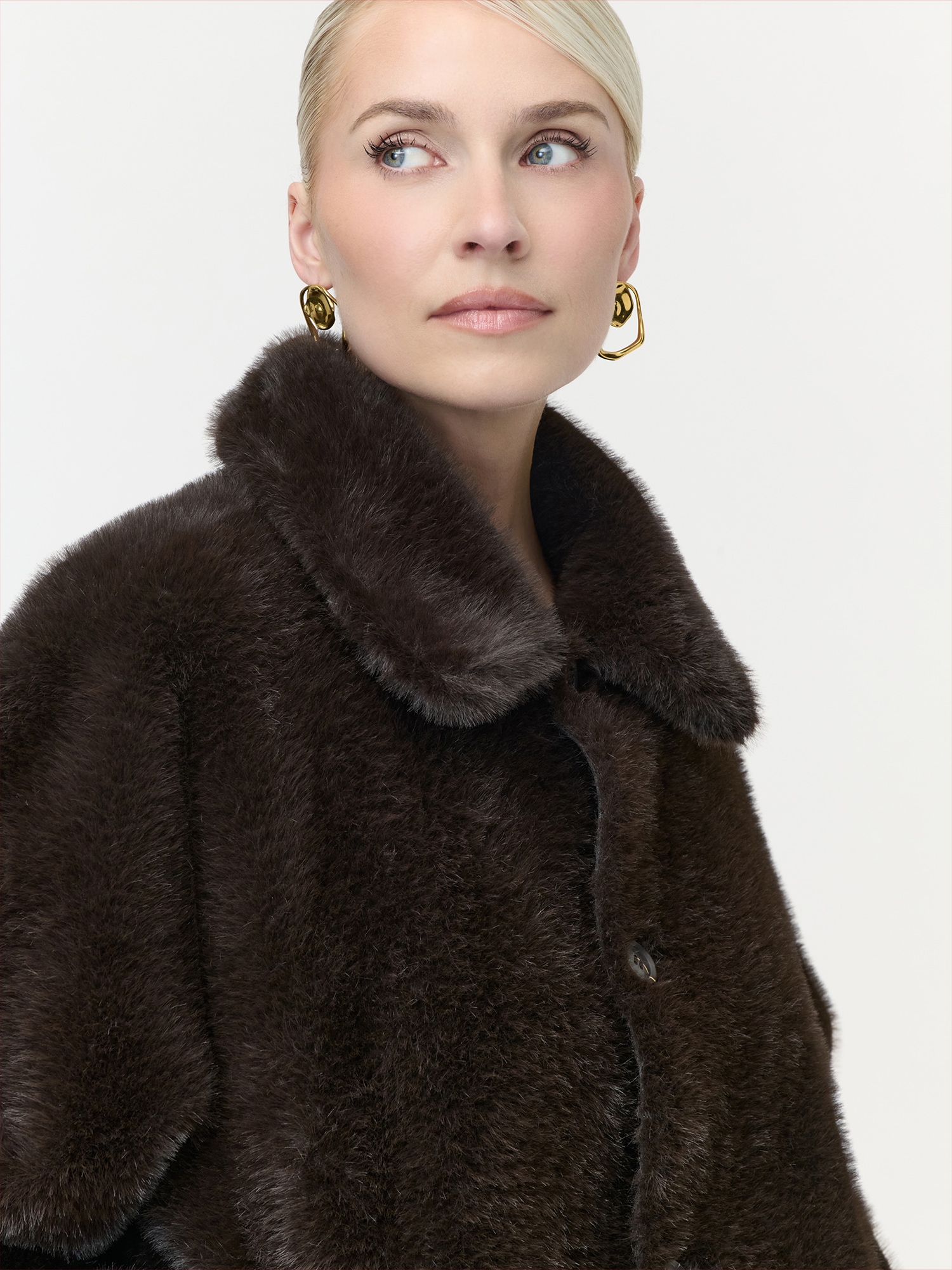 LeGer Wendejacke »Masha, LeGer by Lena Gercke« aus Lederimitat und Plüschfell