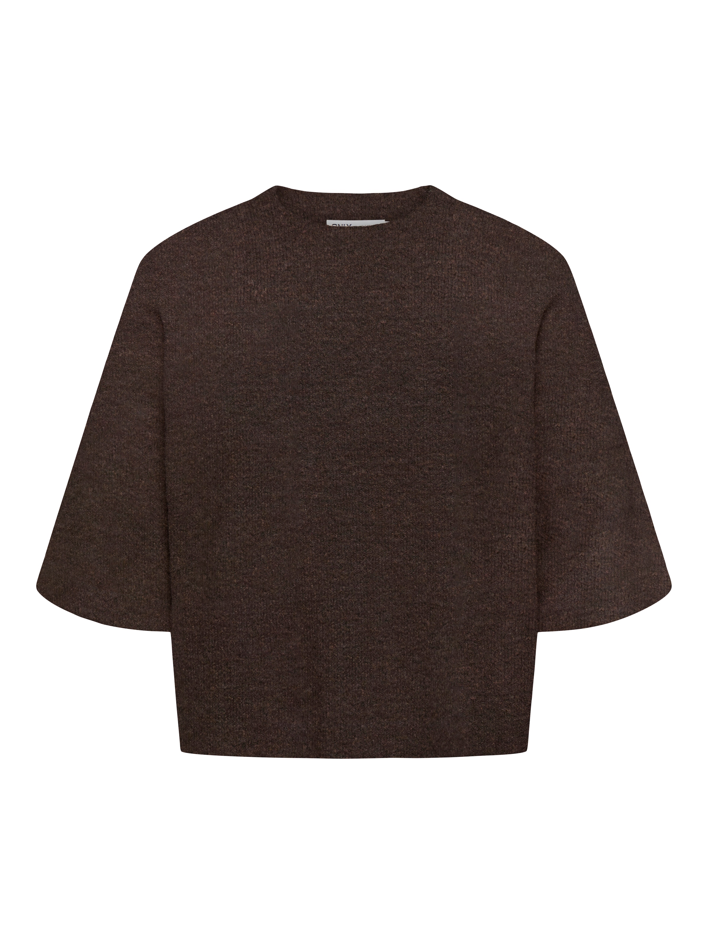 ONLY CARMAKOMA Strickpullover »CARSIMONI 3/4 PULLOVER KNT NOOS« Materialmix, regular fit