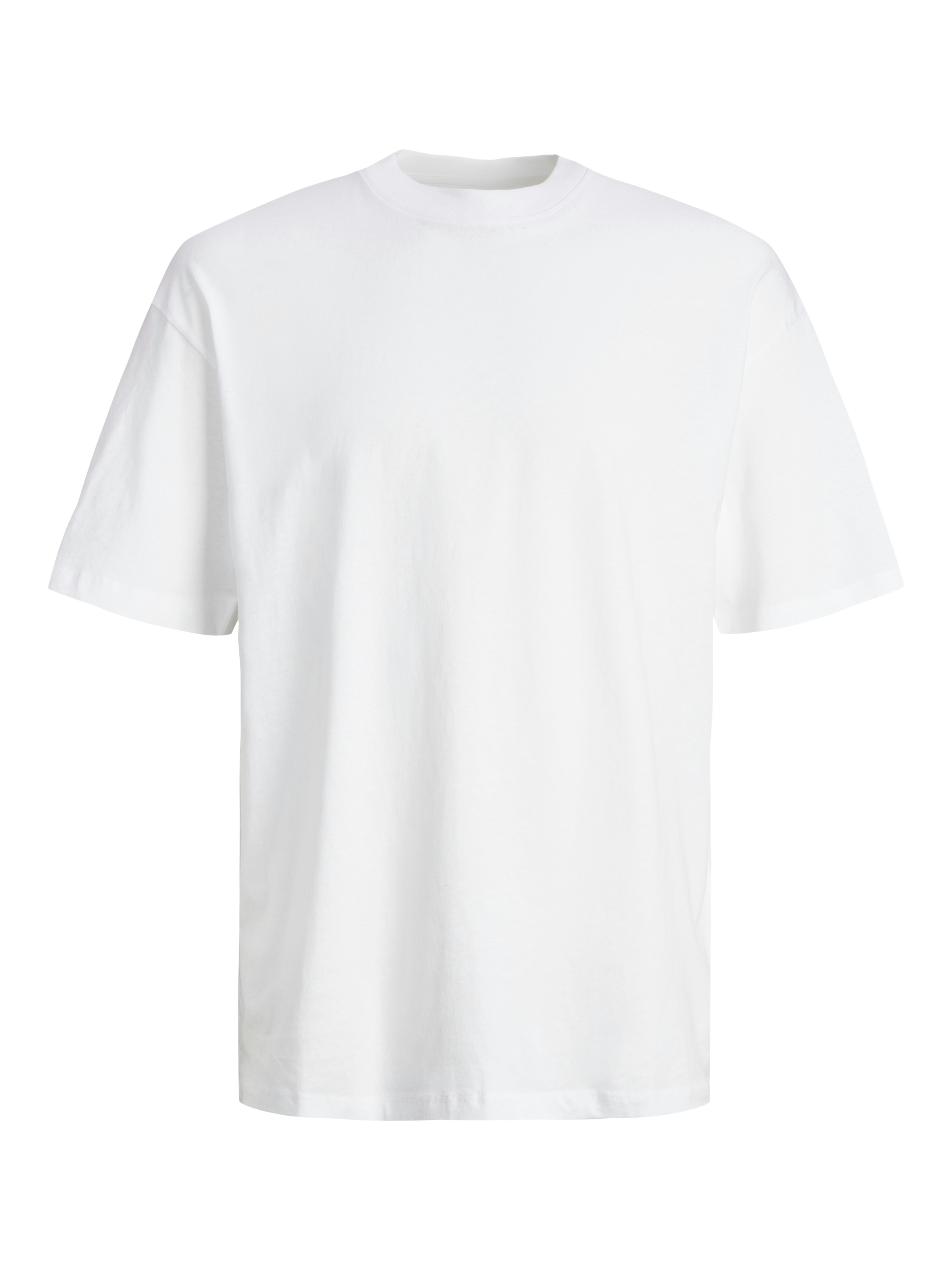 Jack & Jones Shirt à col rond »JJEBRADLEY TEE SS O-NECK 2PK MP NOOS« Paquet, 2 cuis coton, coupe décontractée