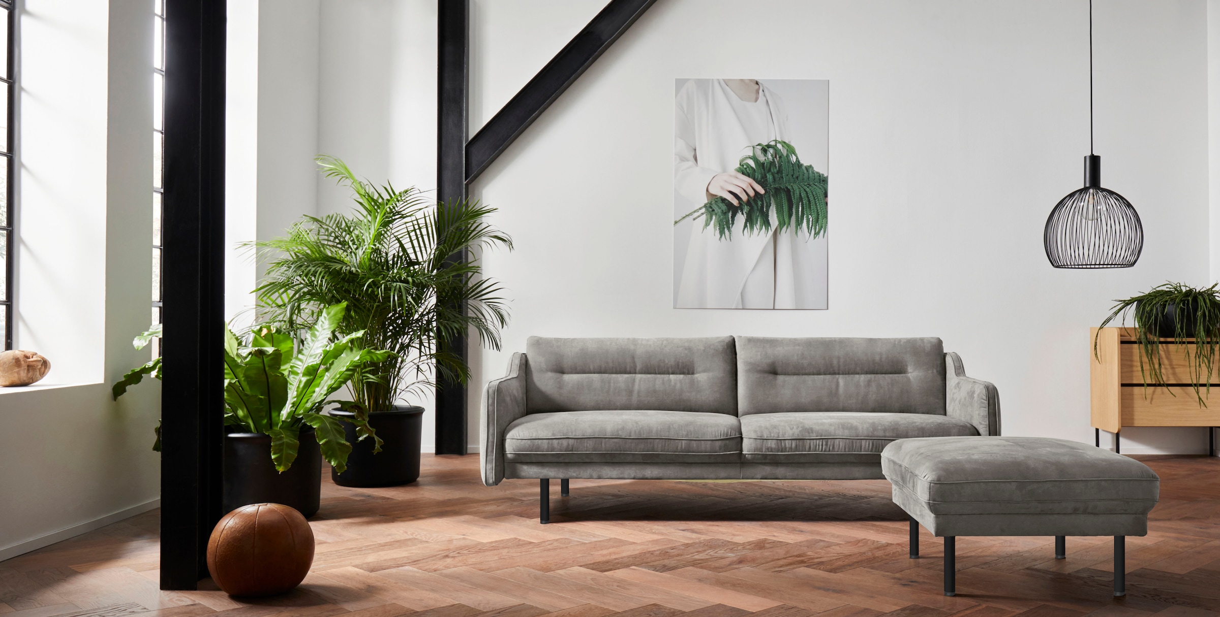 GOODproduct 2,5-Sitzer »Nordfyn« edles Design in 3 Bezugsqualitäten, Design by Morten Georgsen