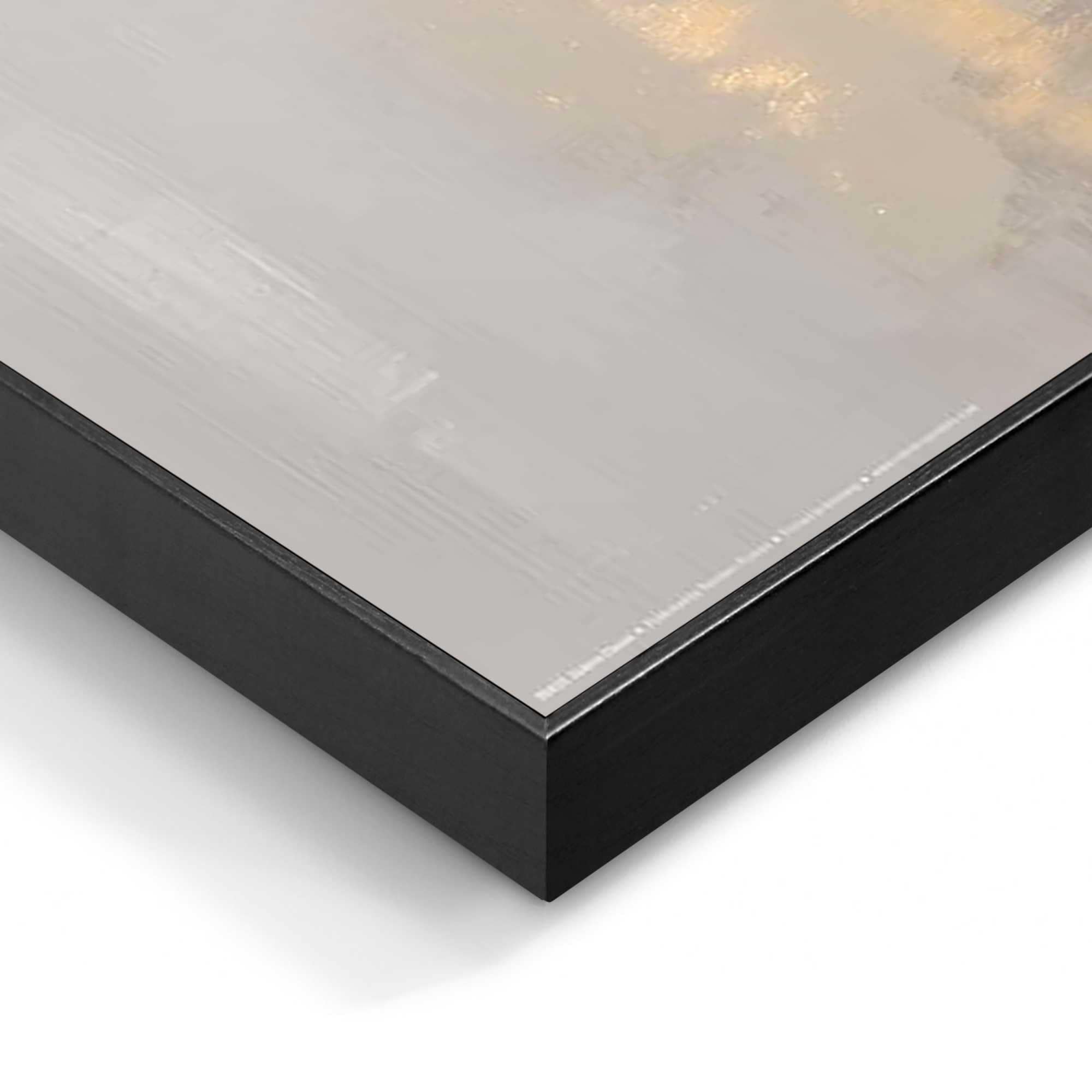 Reinders! Fresque murale »Goldener Horizont« 1 cuis tlg. Salon - Or - MDF - Abstrait - 90x60 cm