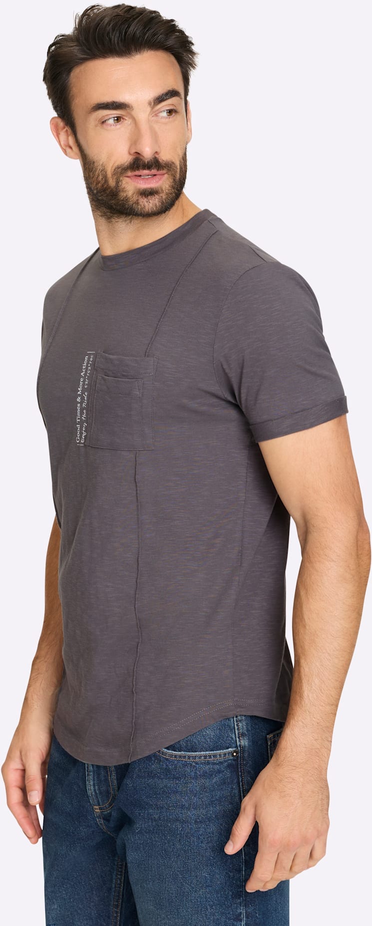 Marco Donati T-shirt à manches courtes »Kurzarm-Shirt« 1 pièces