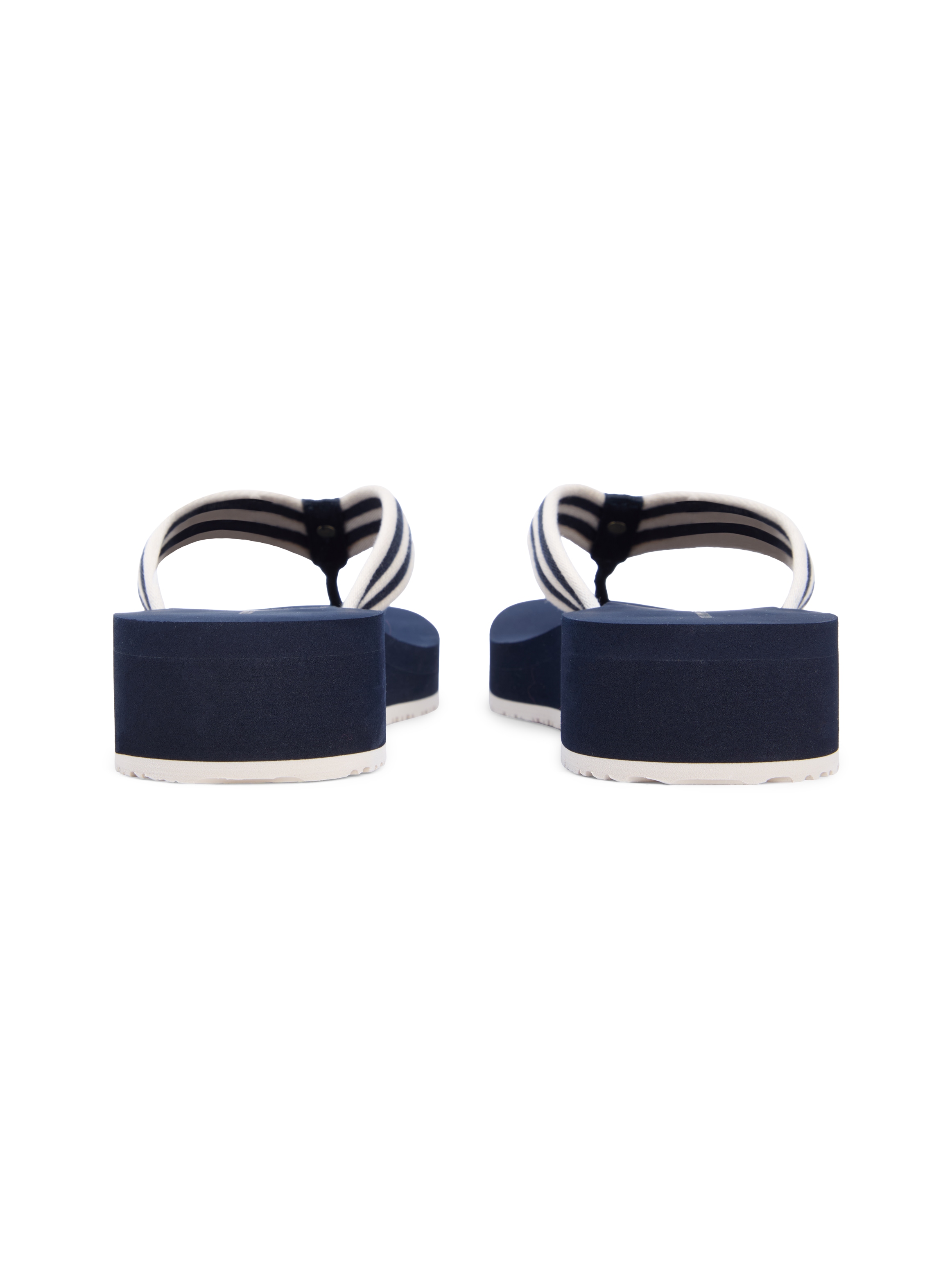 Tommy Hilfiger Séparateur d'orteils »TH STRIPE SUMMER SANDAL«  Chaussure d’été, dianette, chaussure à plateforme avec bande rayée