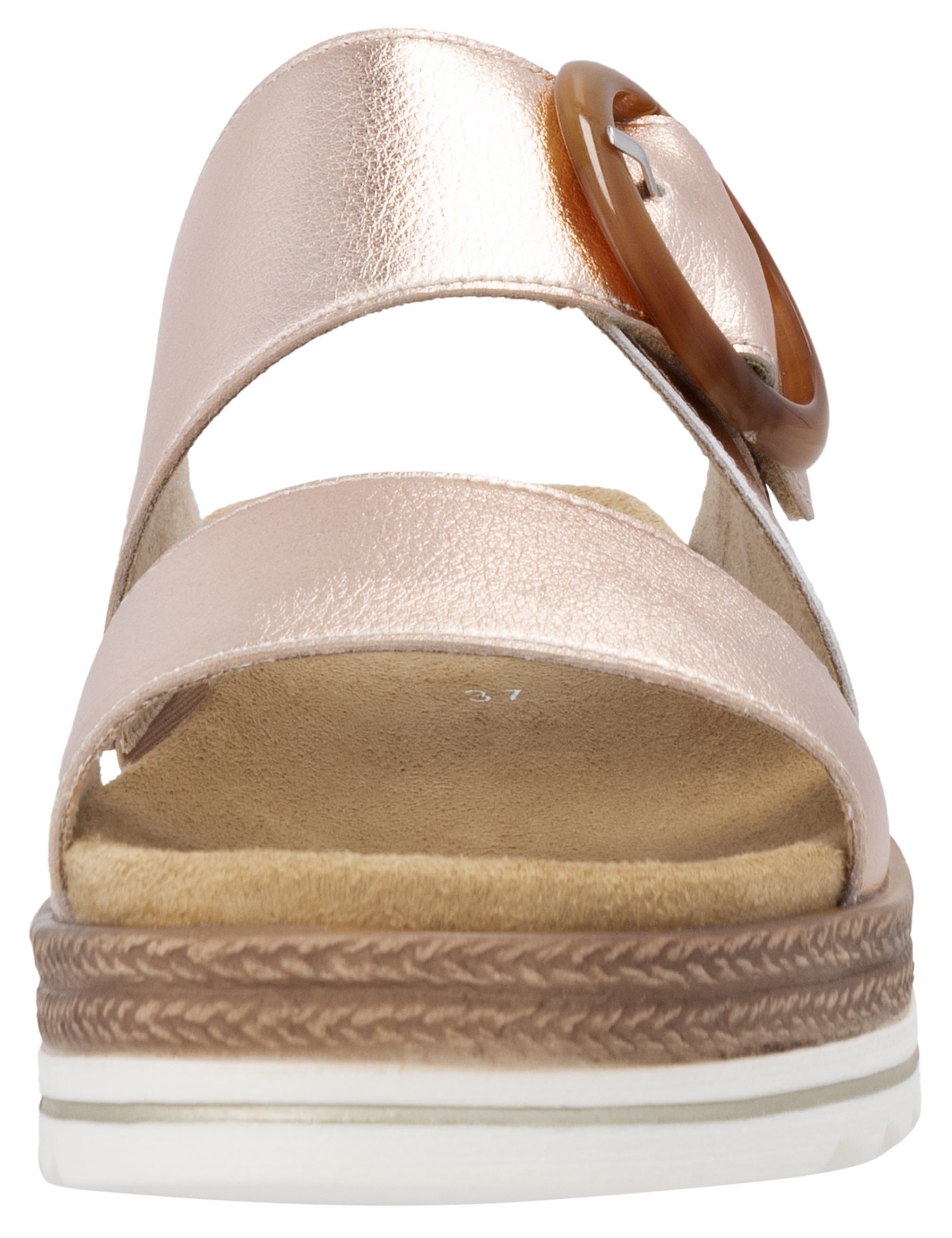 Remonte Pantolette  , Keilabsatz, Sommerschuh, Schlappen mit Zierschnalle