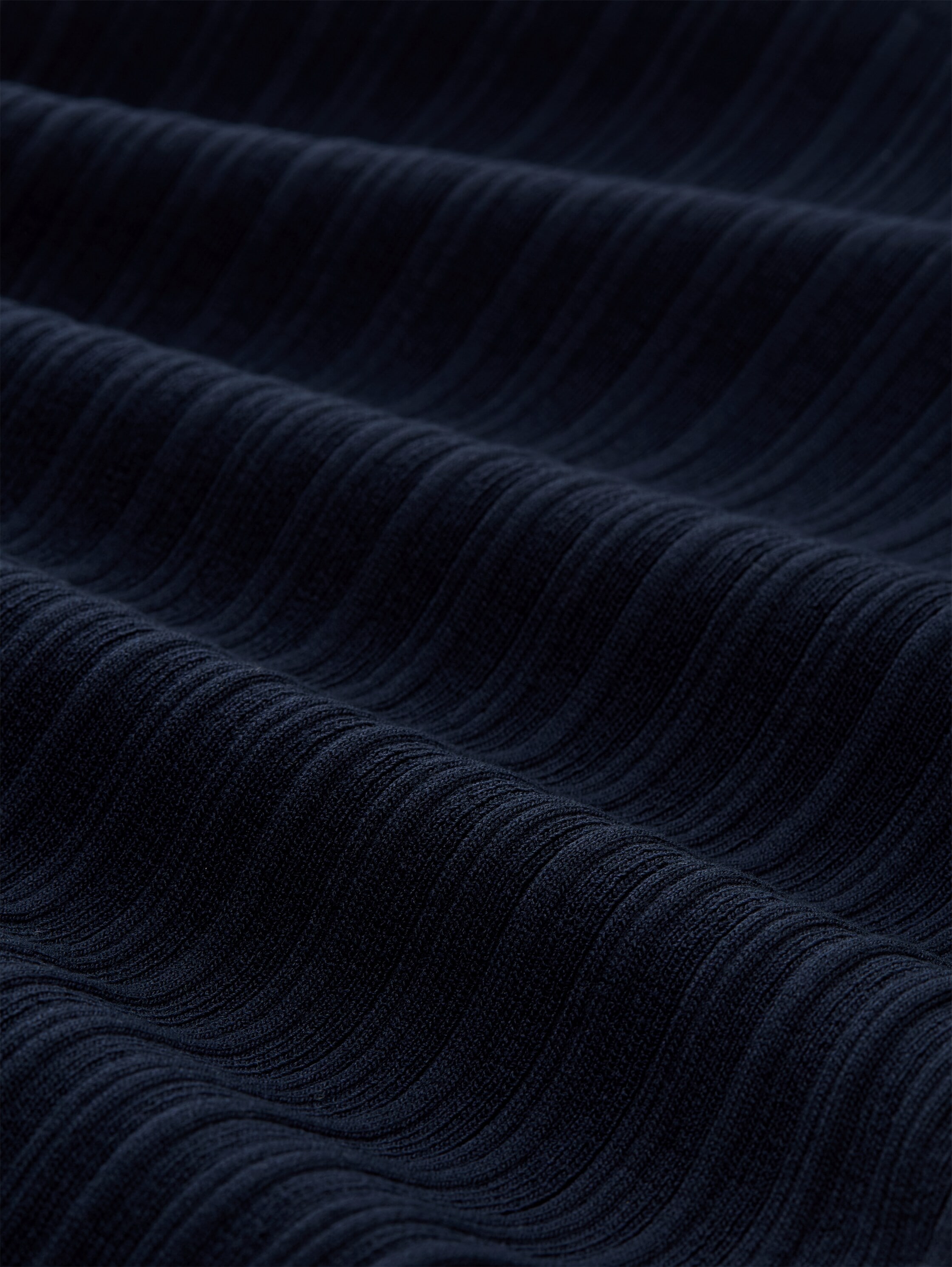 TOM TAILOR Denim Veste en tricot mit gewelltem Abschluss