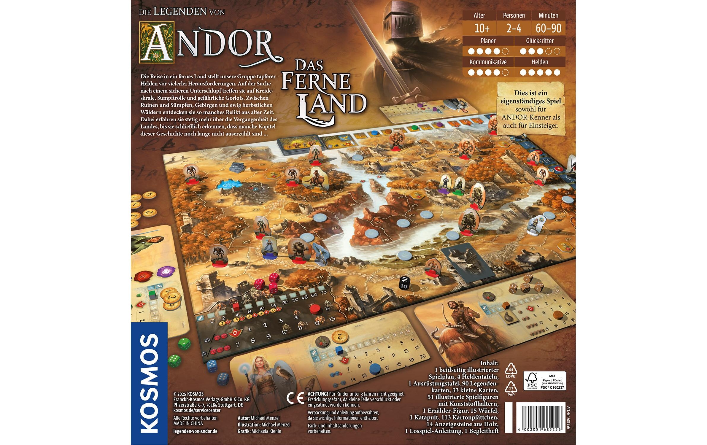 Kosmos Spiel »Andor Das ferne Land«