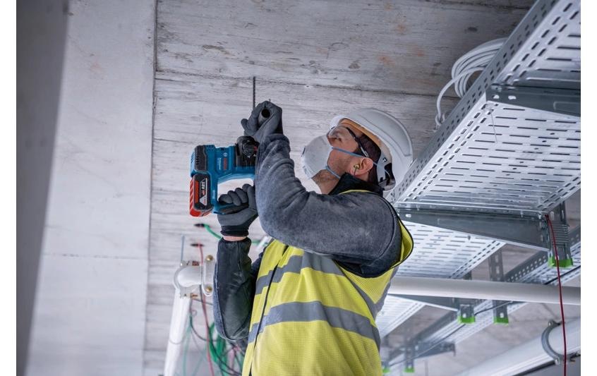 Bosch Professional Marteau perforateur »mit SDS plus GBH 18 V-22« Set,  Mit 2 Akkus und 1 Ladegerät