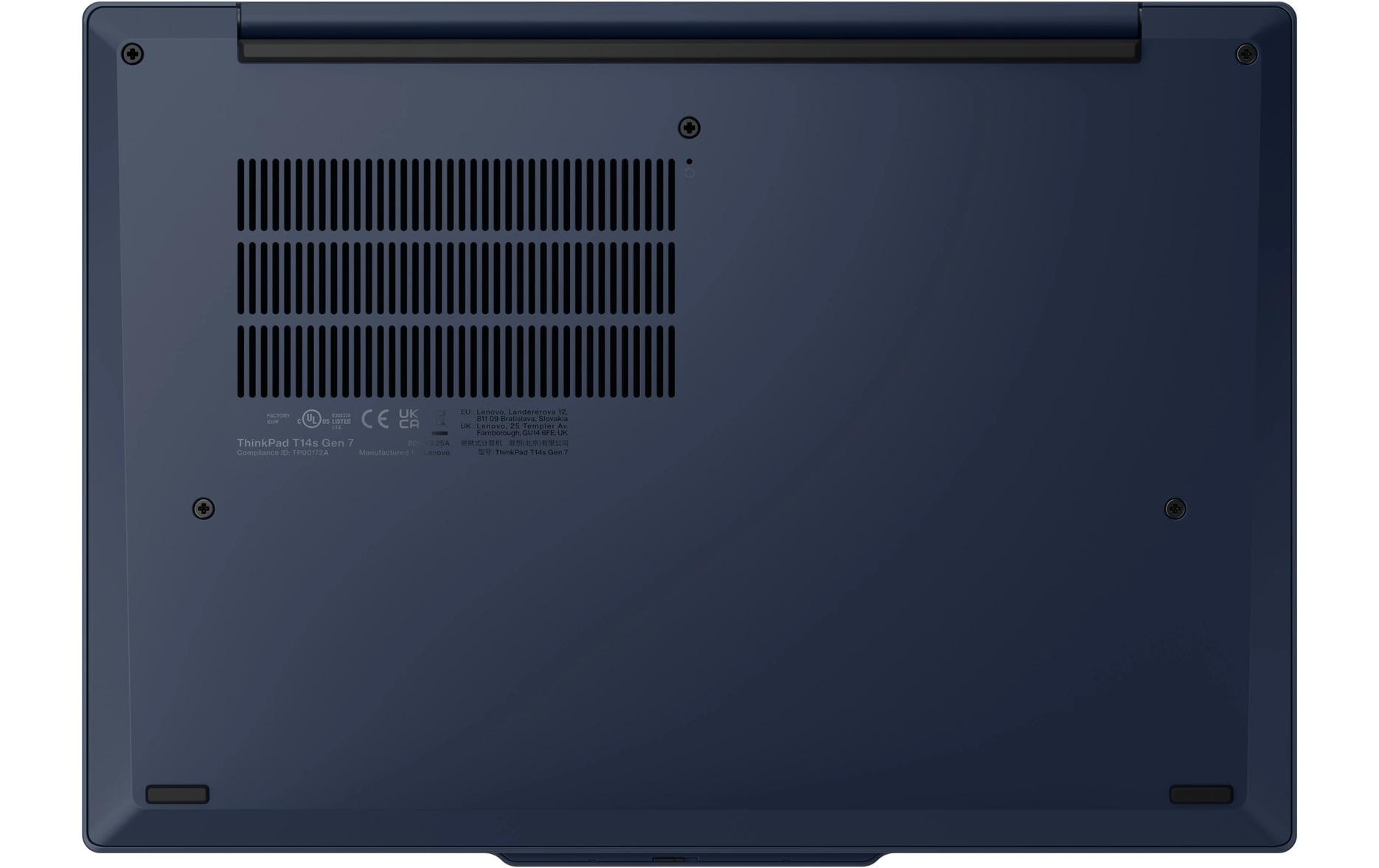 Lenovo Ordinateur portable professionnel »ThinkPad T14s Gen 7 (Intel) Copilot+ PC« / 14 ″ Intel Core Ultra 7 NPU intégrée (Neural Processing Unit)