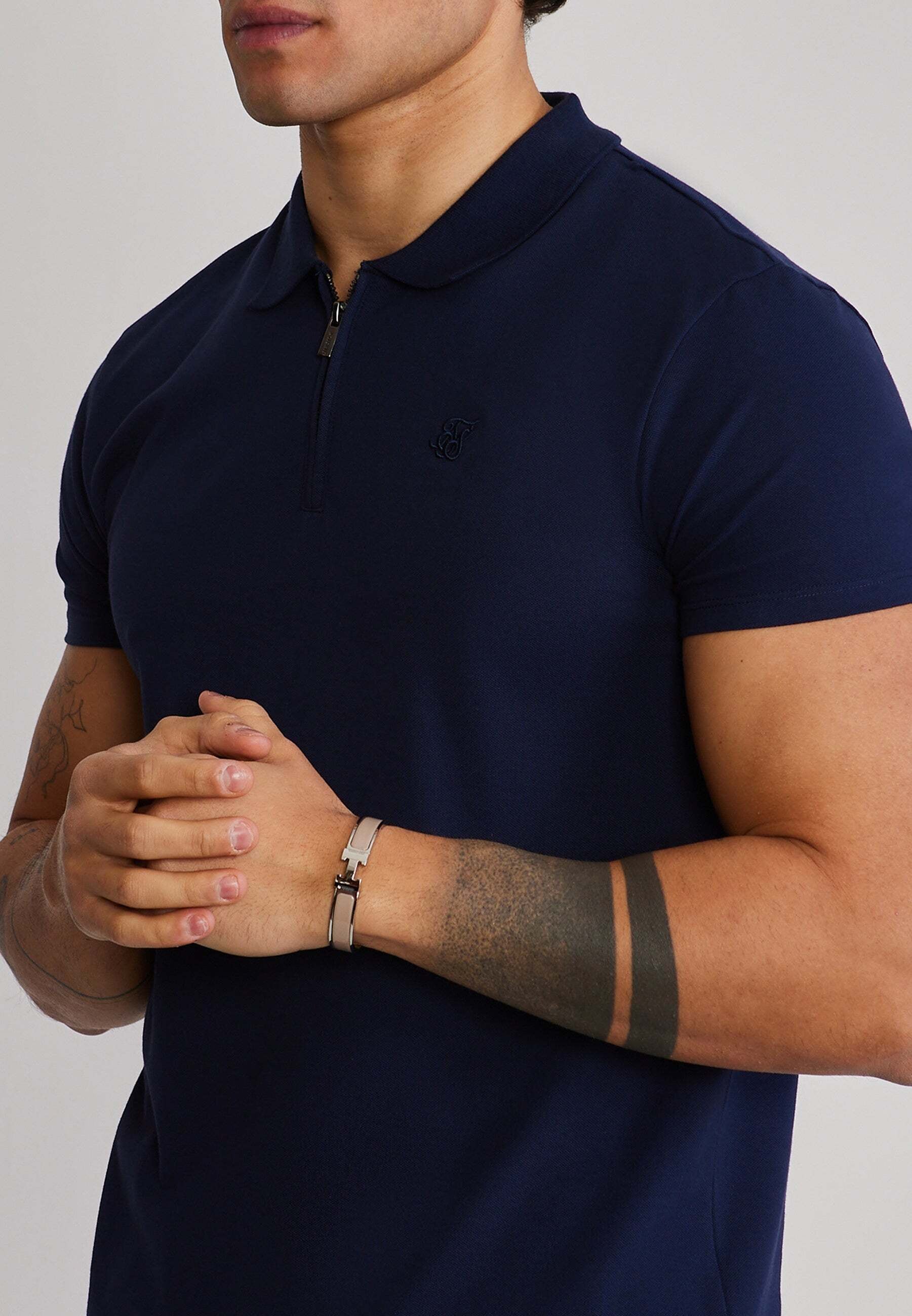 Siksilk Polo »Siksilk Polo Zip«