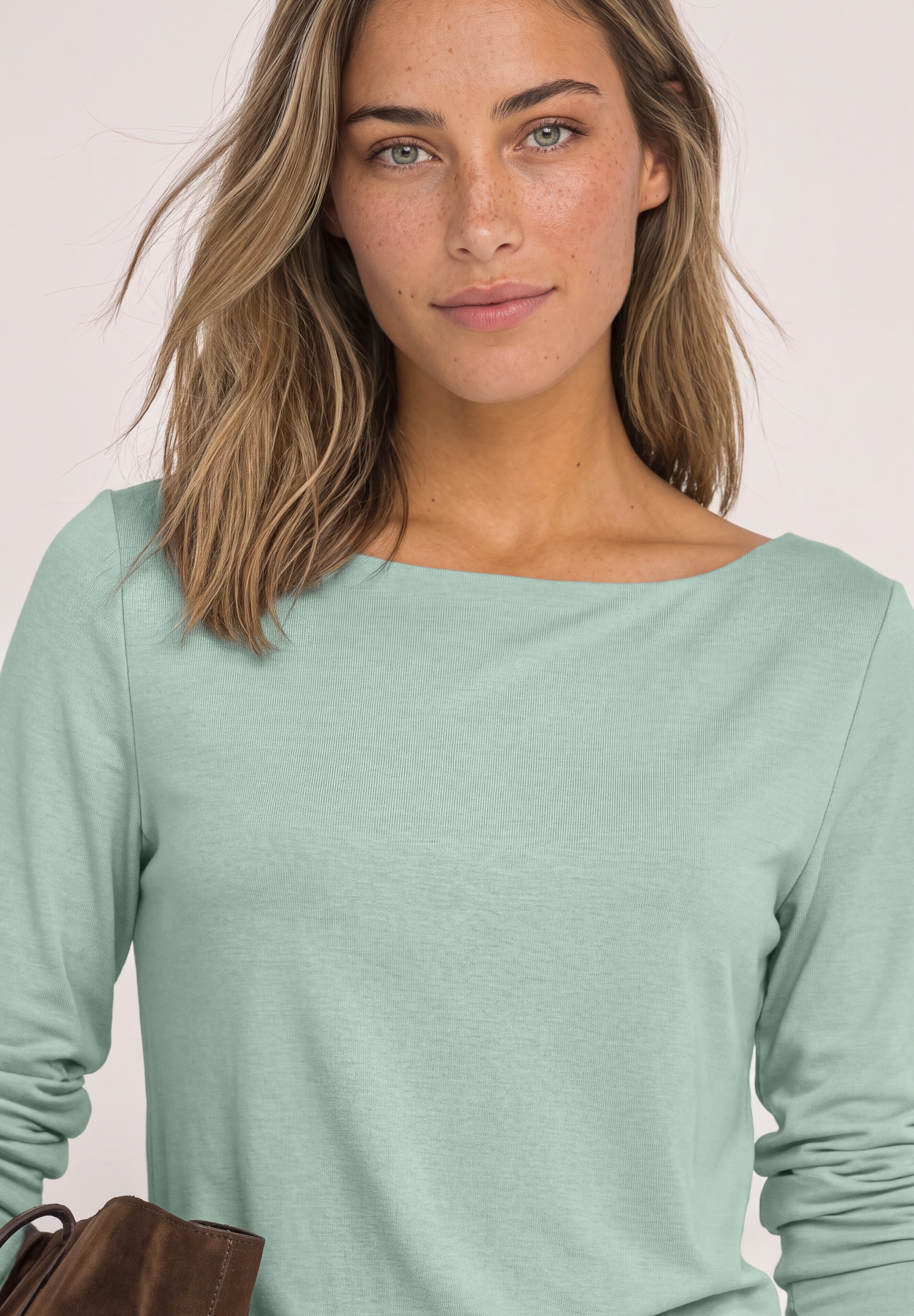 STREET ONE T-shirt à manches longues »Style Lanea« T-shirt à encolure bateau