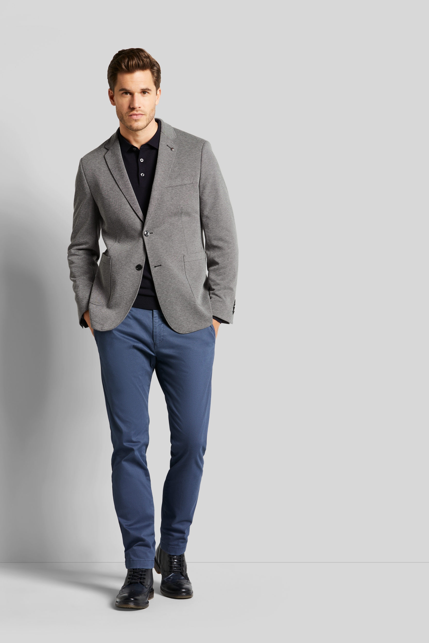 bugatti Sakko mit Stretchfunktion