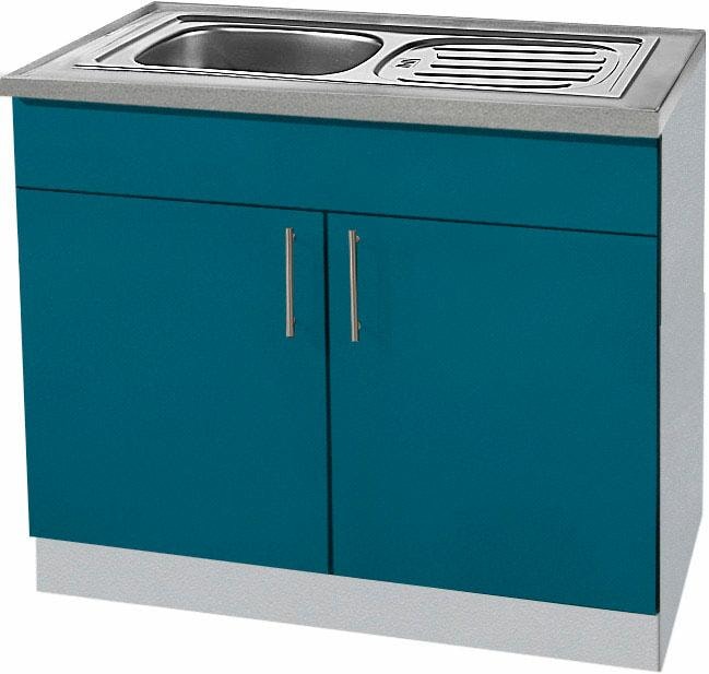 wiho Küchen Spülenschrank »Kiel« 100 cm breit