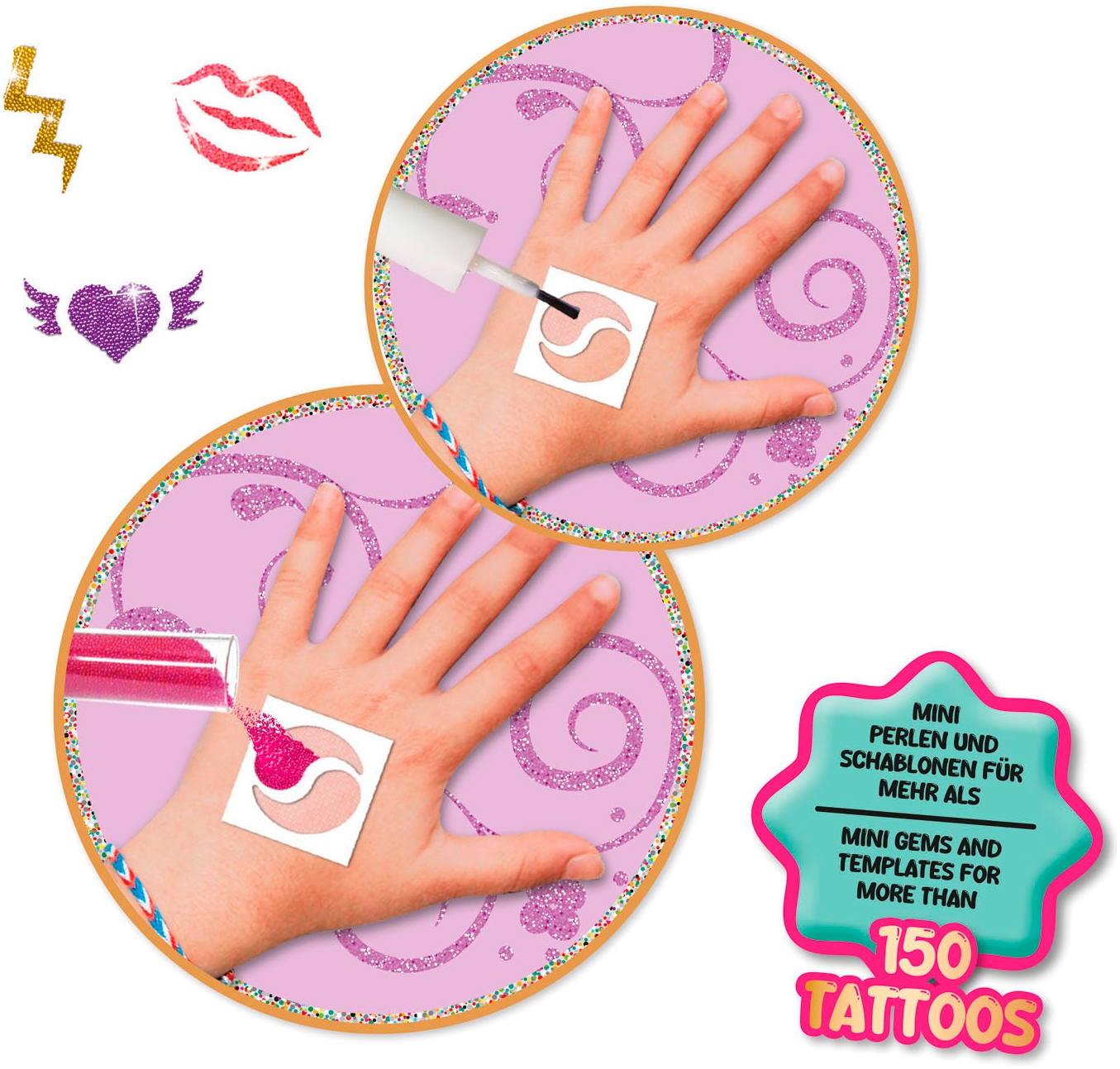 Lena® Set créatif »Magic Pearl Tattoo«