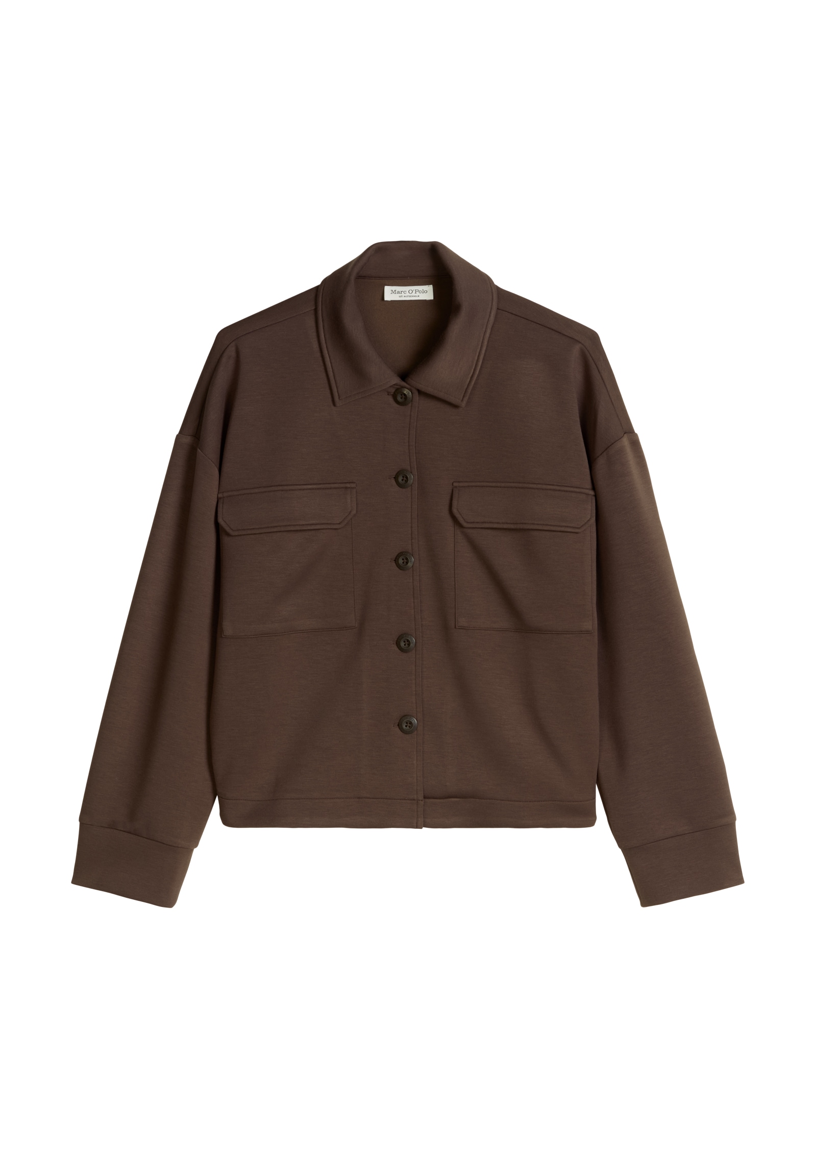 Marc O'Polo T-shirt coupe ample, manches longues, pour vêtements d'intérieur, en jersey,