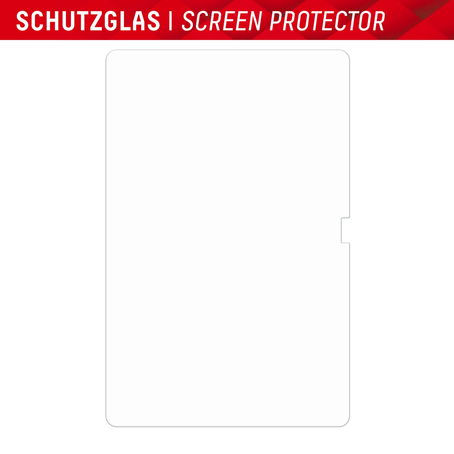 Displex Verre de protection d'écran »Tablet Glass« Displayschutzfolie, Schutzfolie, Bildschirmschutz, kratz- & stossfest