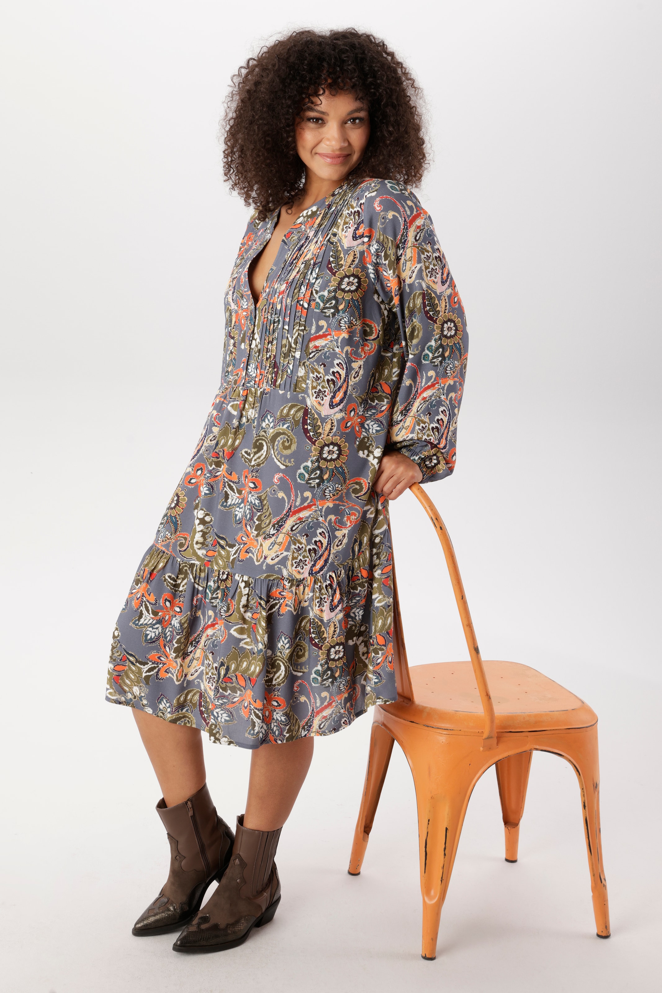 Aniston PLUS Robe tunique en motif paisley - NOUVELLE COLLECTION