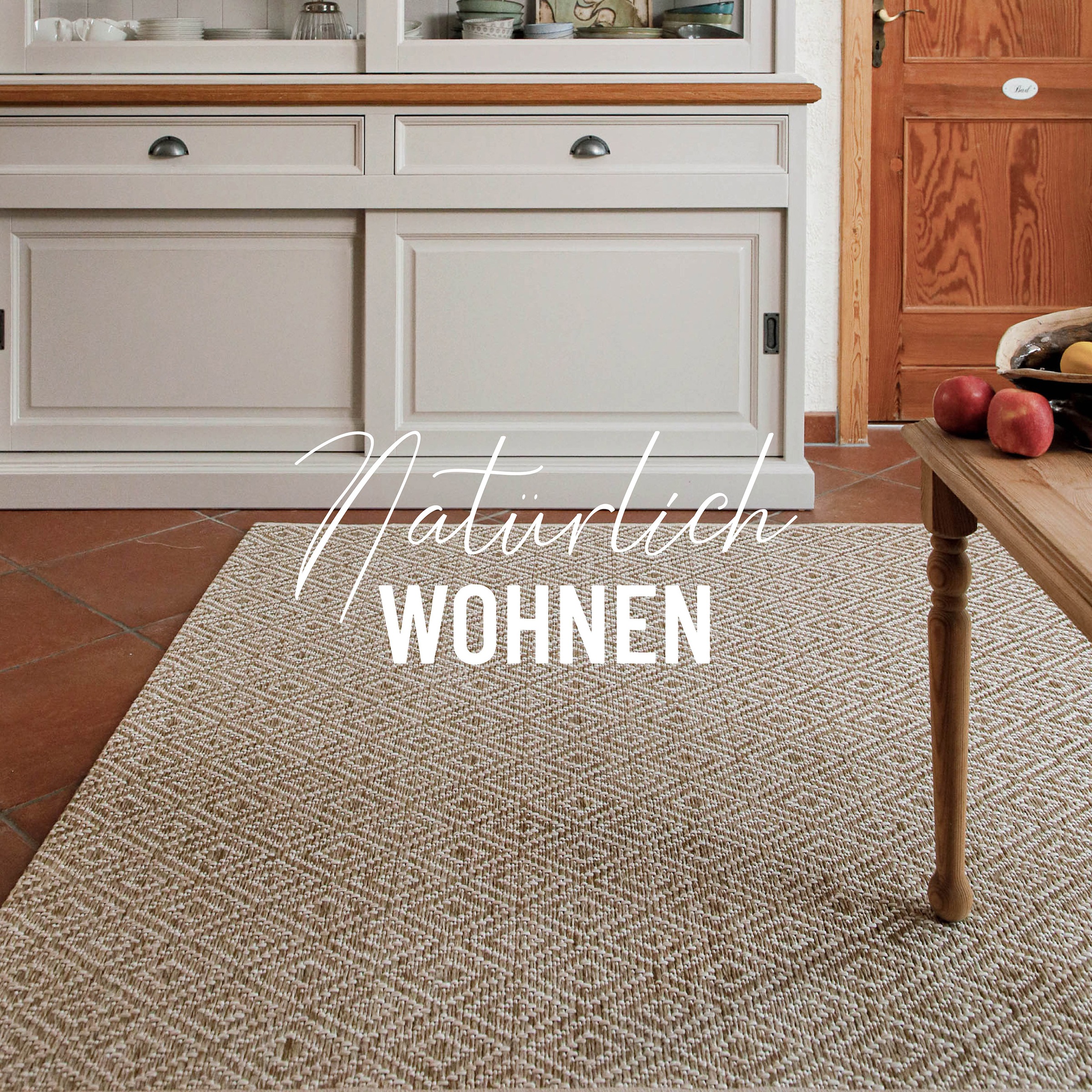 Wecon home Tapis »Miami Beach« Rectangulaire 5 mm Höhe In- & Outdoor Teppich, wetterfest, modernes Rauten Muster, Balkon