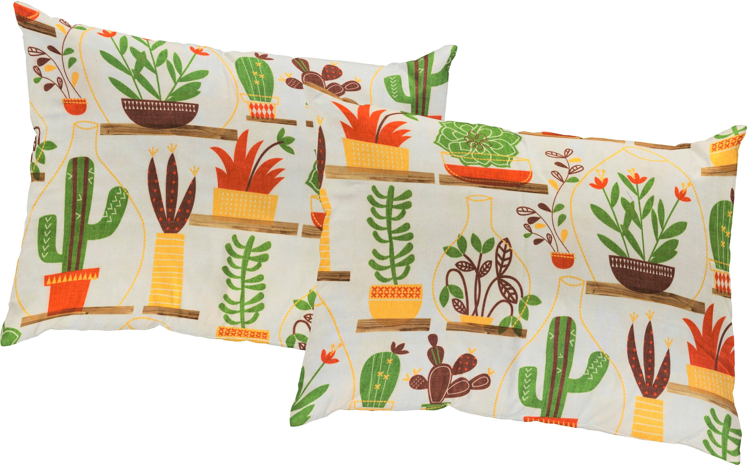 Wirth Coussin décoratif »Oakham« Kissenhülle ohne Füllung, 2 Stück