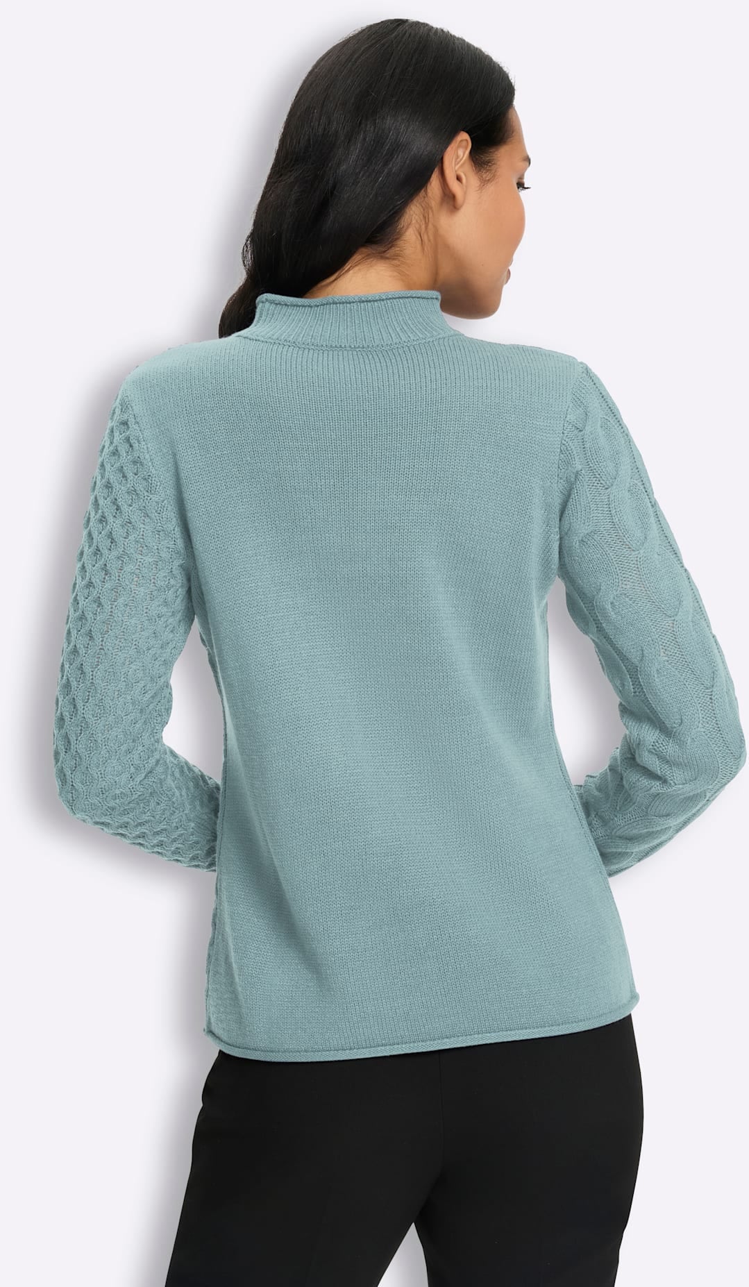 Classic Basics Pull à col montant »Stehkragen-Pullover«