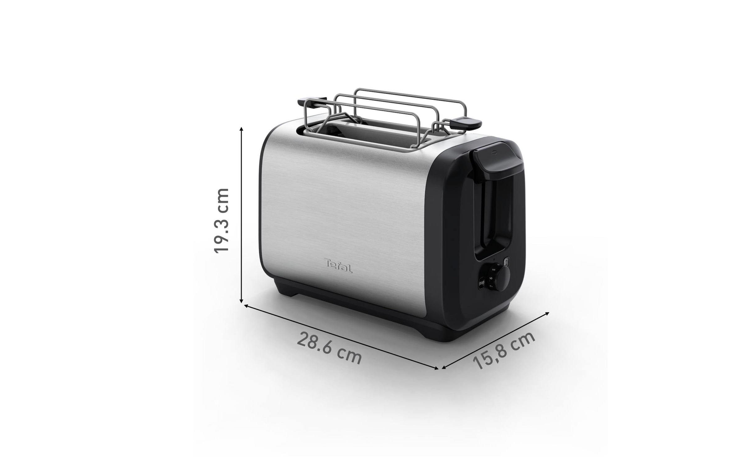 Tefal Grille-pain »Subito TT5S1D« 1800 W