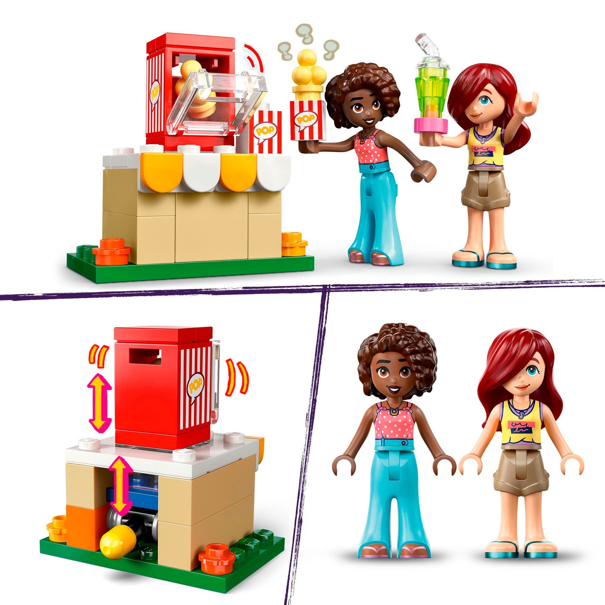 LEGO® Pions de construction »Filmabend mit Freunden (42642), LEGO Friends« Made in Europe