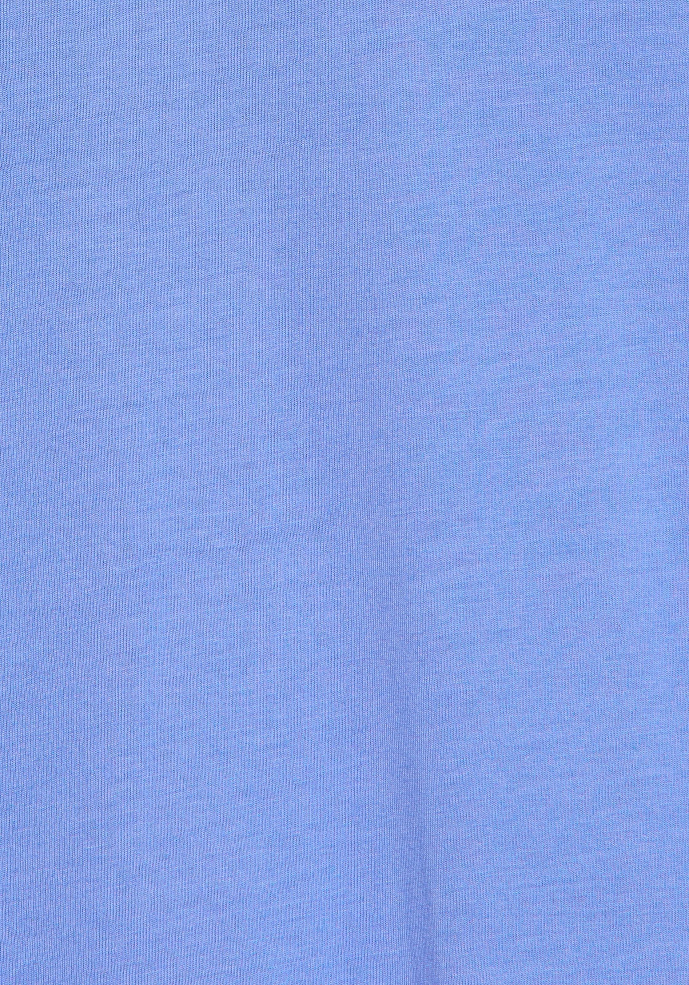 LASCANA Haut de pyjama 1 avec passepoils contrastants