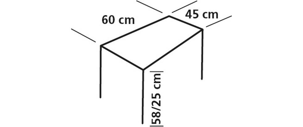 Eurotrail Campingtisch »Orange M Grau«