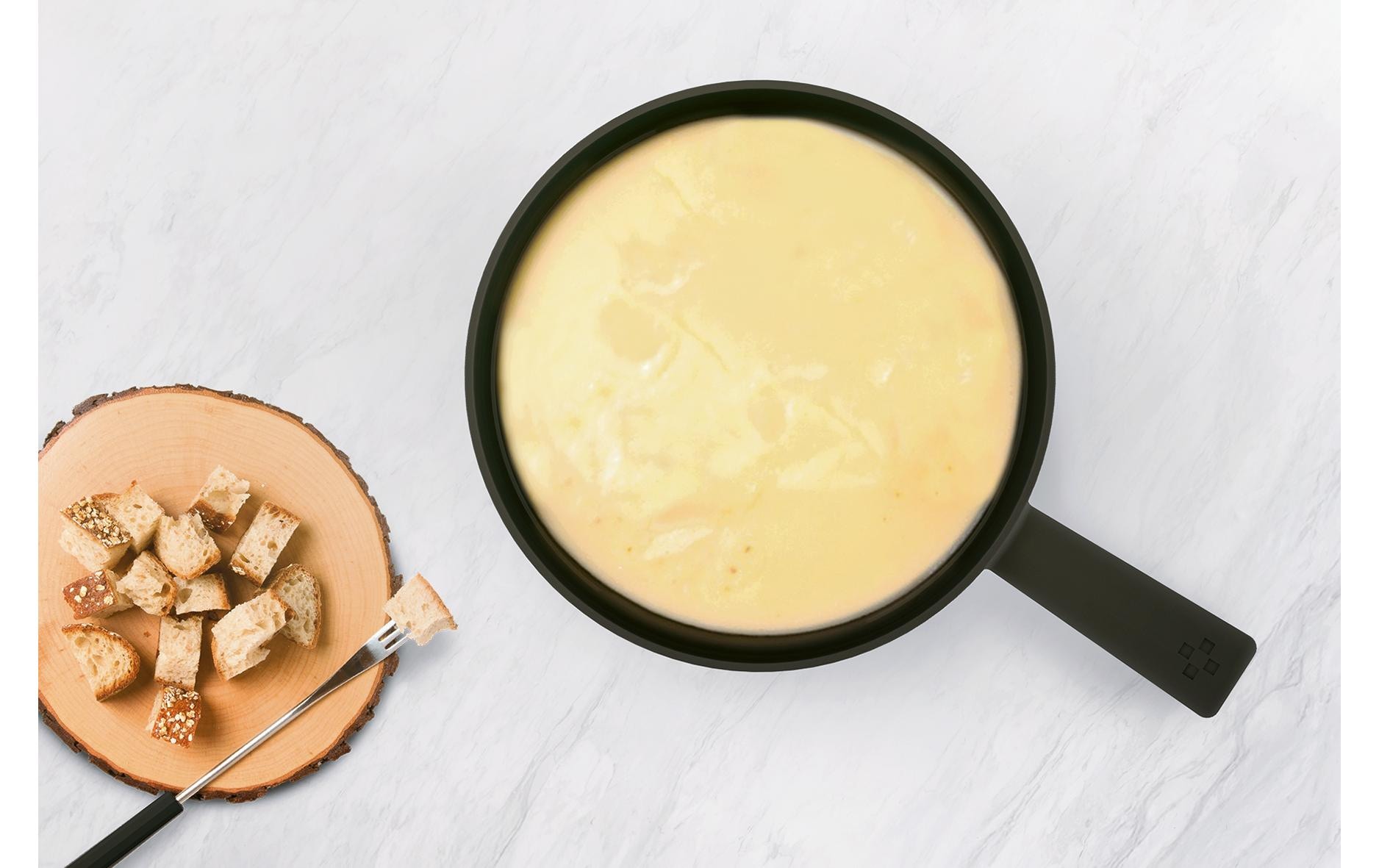 Stöckli Fondue »Käsefondue-Set Pilatus Stone Classic 22 BL Gusseisen«