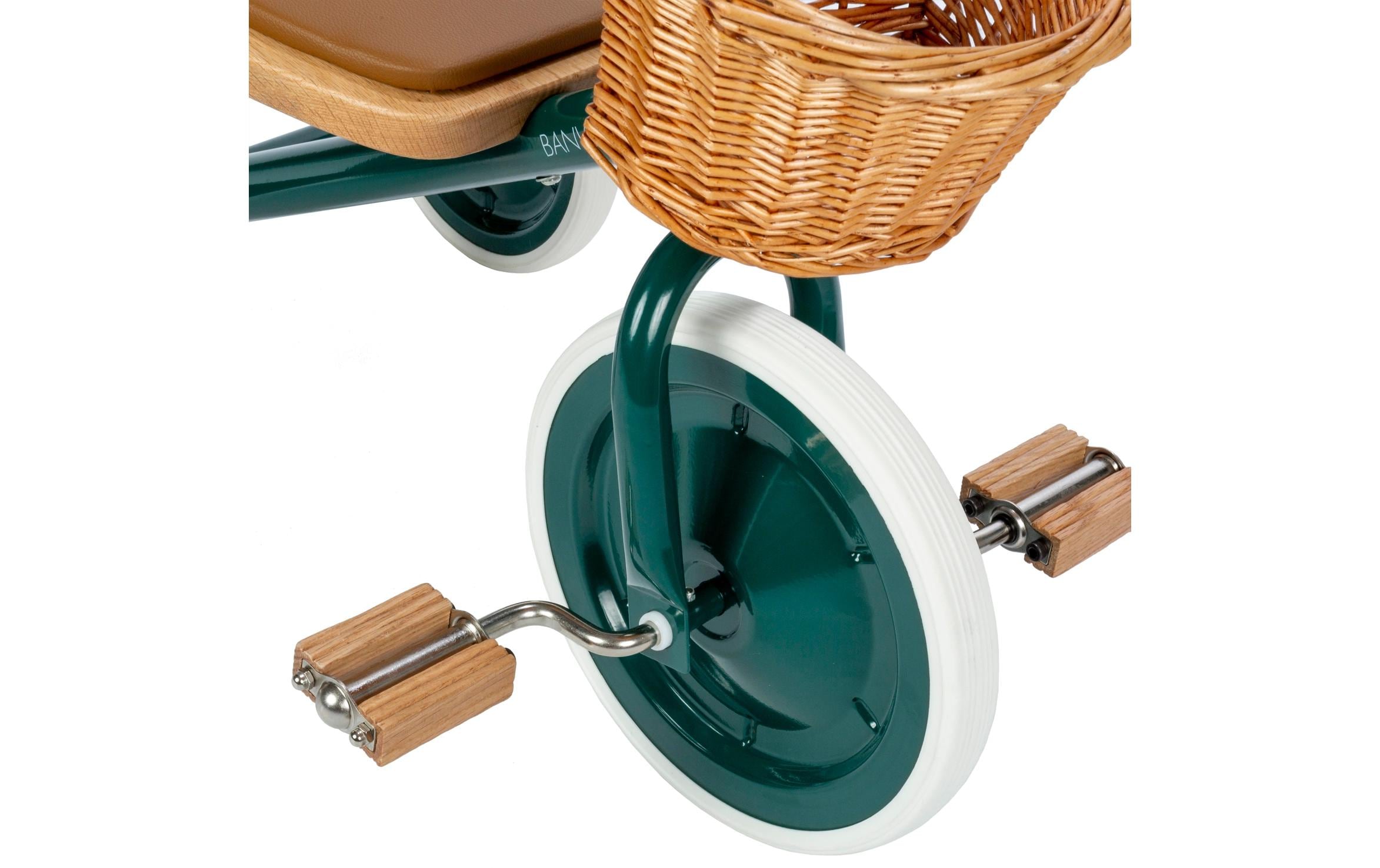   Dreirad »Banwood Trike« Retro-Dreirad mit Korb und Schiebestange
