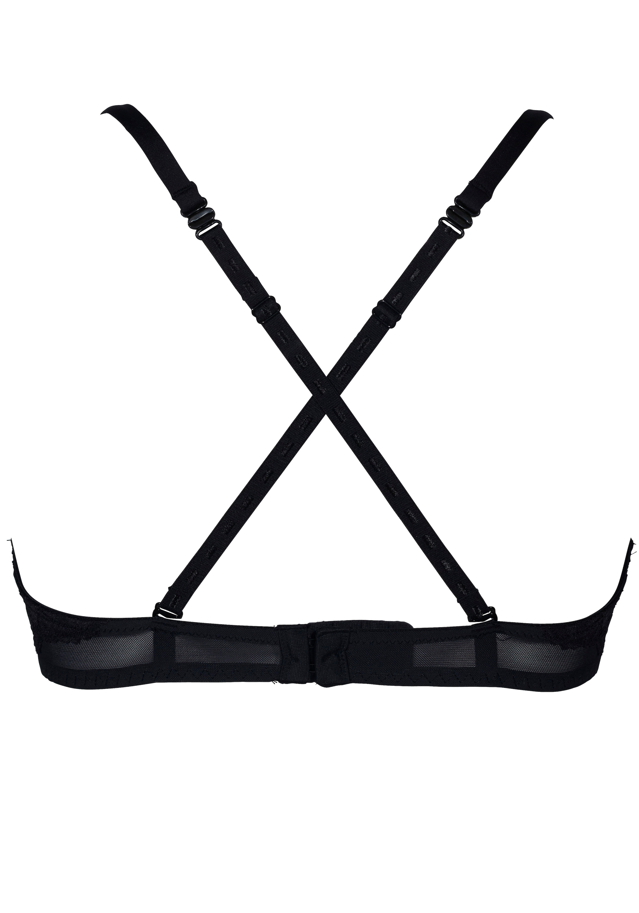 After Eden T-Shirt-BH »JILL« mit Schale, mit Bügel, verstellbare Träger, mit Spitze, feminin