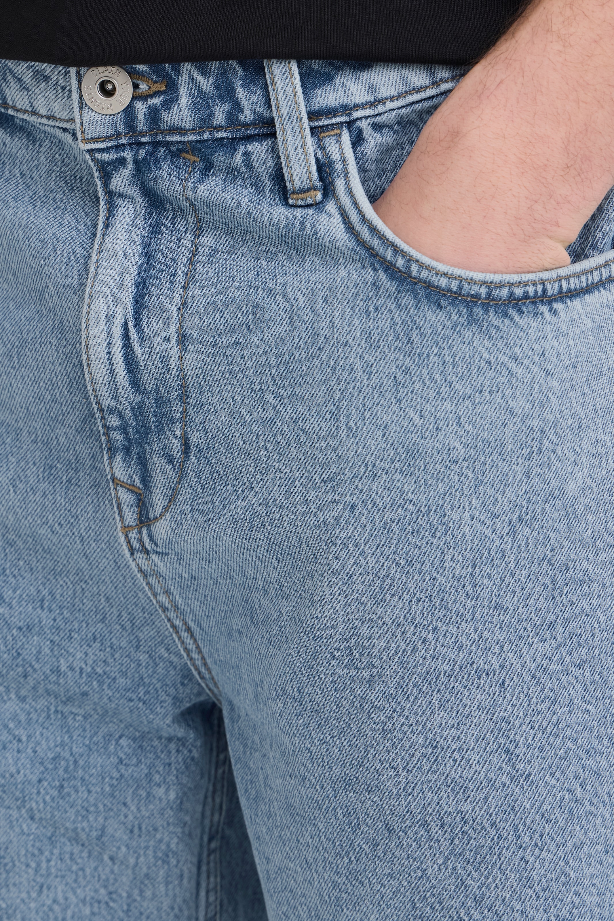 Blend Jeansbermudas »BHBREEZE LOOSE DENIMSHORTS« Loose Fit, knielange Schnittform, aus Baumwolle