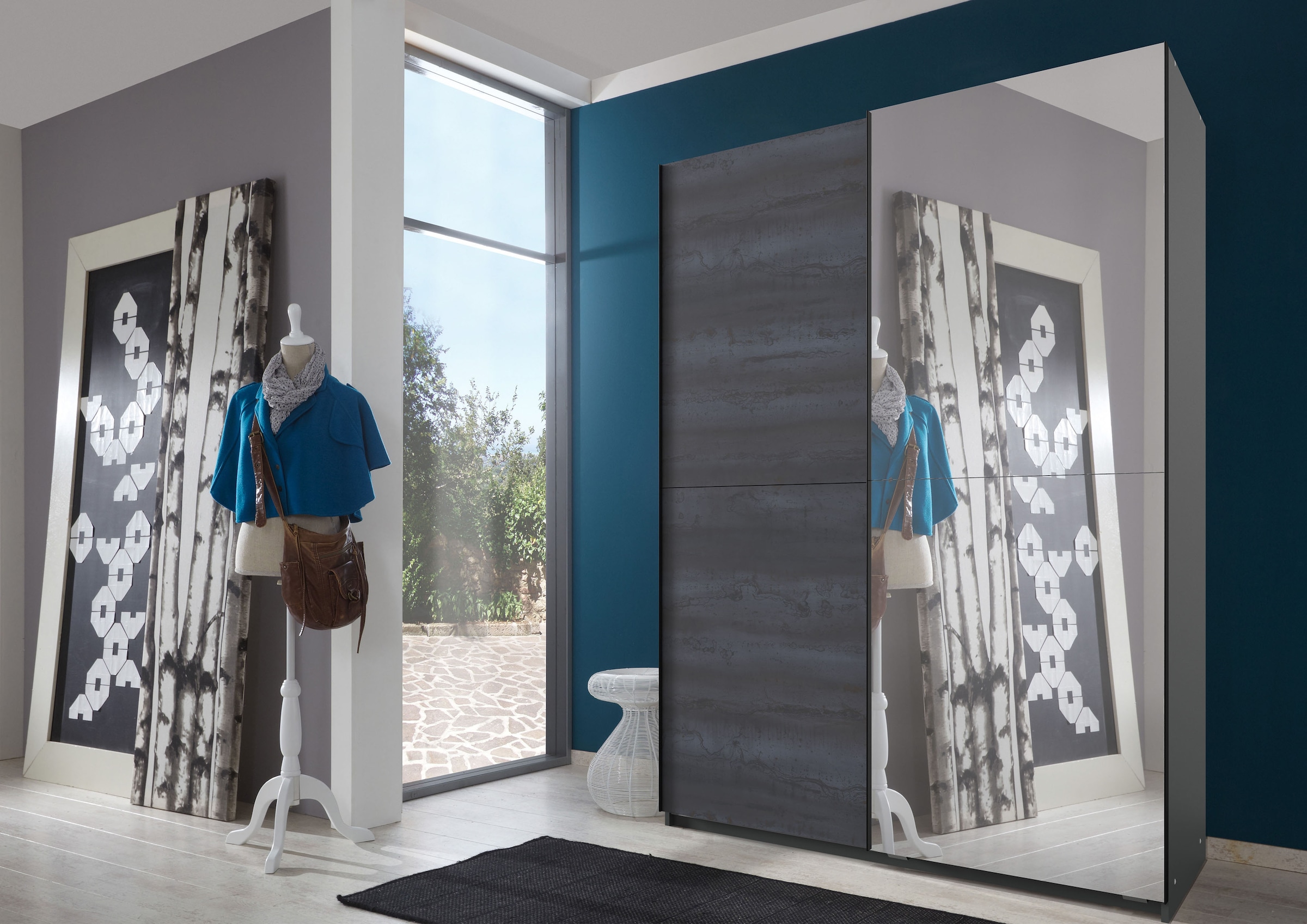 Wimex Schwebetürenschrank »Herne« Mit Spiegeltür