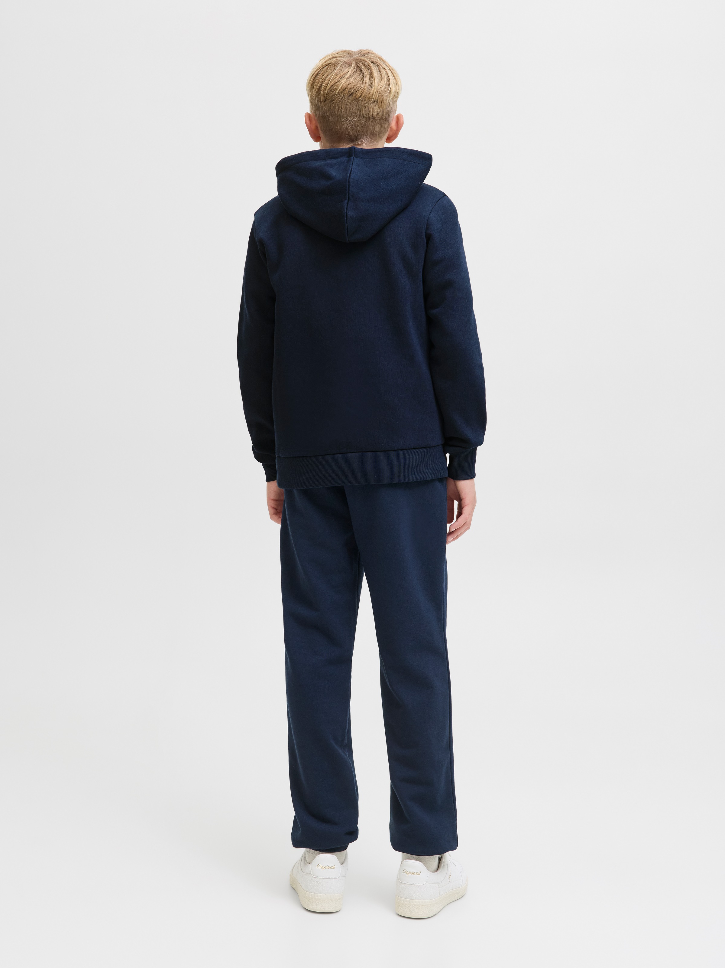 Jack & Jones Junior Kapuzensweatshirt »JJELOGO SWEAT HOOD 2 COL AW25 NOOS JNR«
