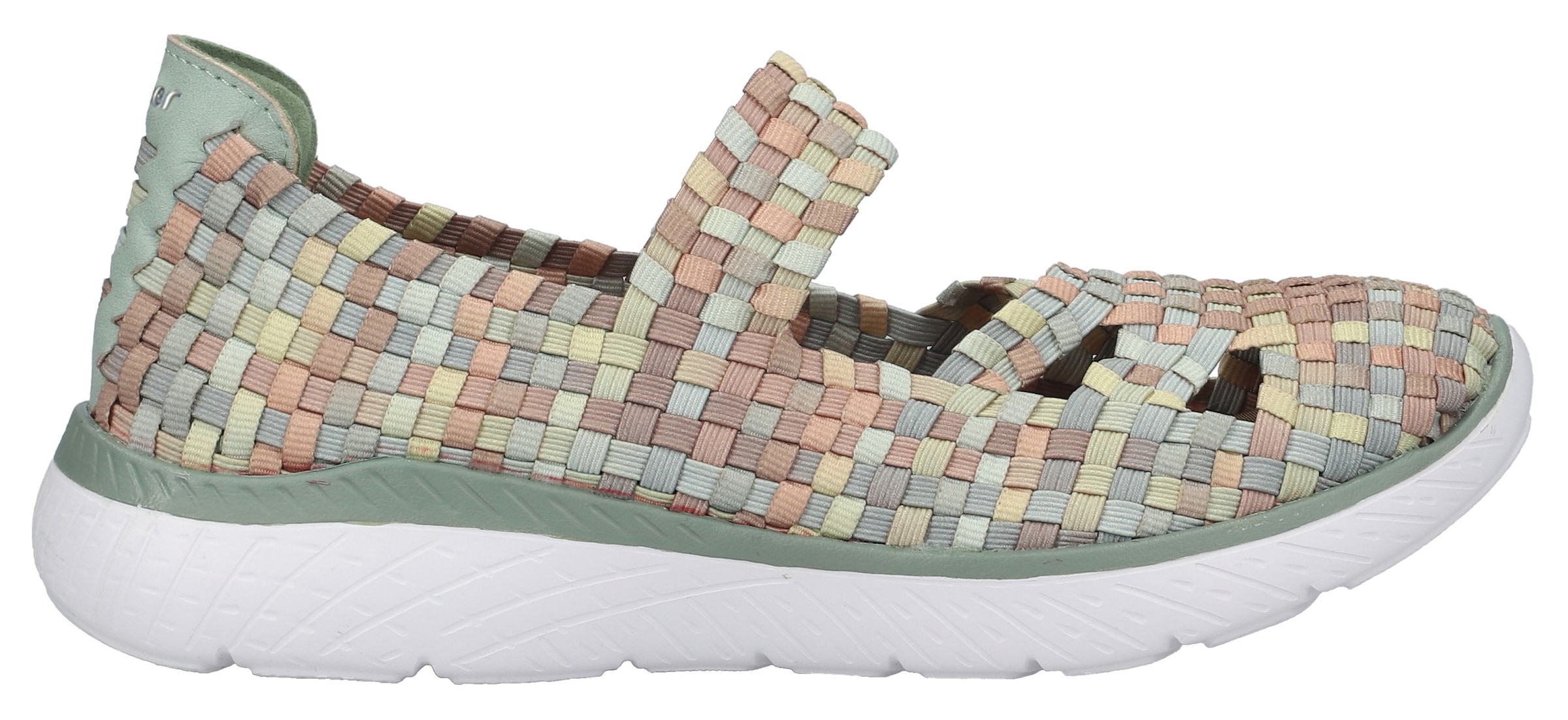 Rieker Ballerines à lanières  Slipper, chaussure à enfiler avec semelle intérieure MemoSoft