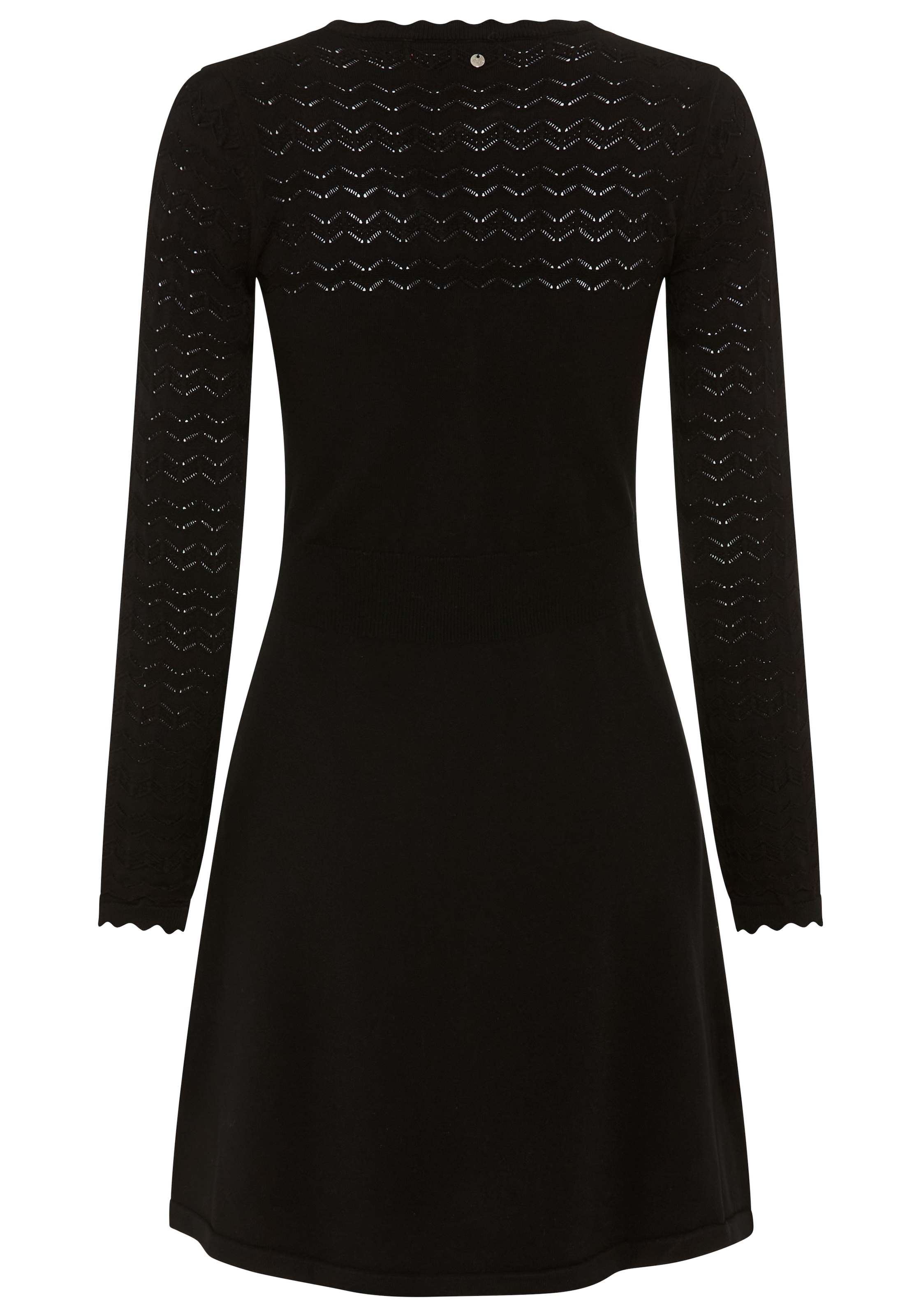 BOSS ORANGE A-Linien-Kleid »Figoli Premium Damenmode« mit V-Ausschnitt