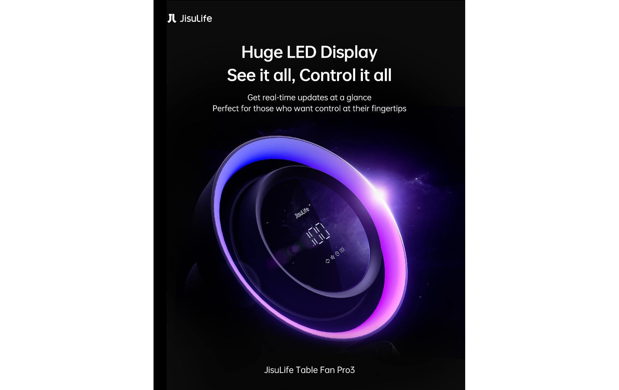   Ventilateur de table »Jisulife Pro3«