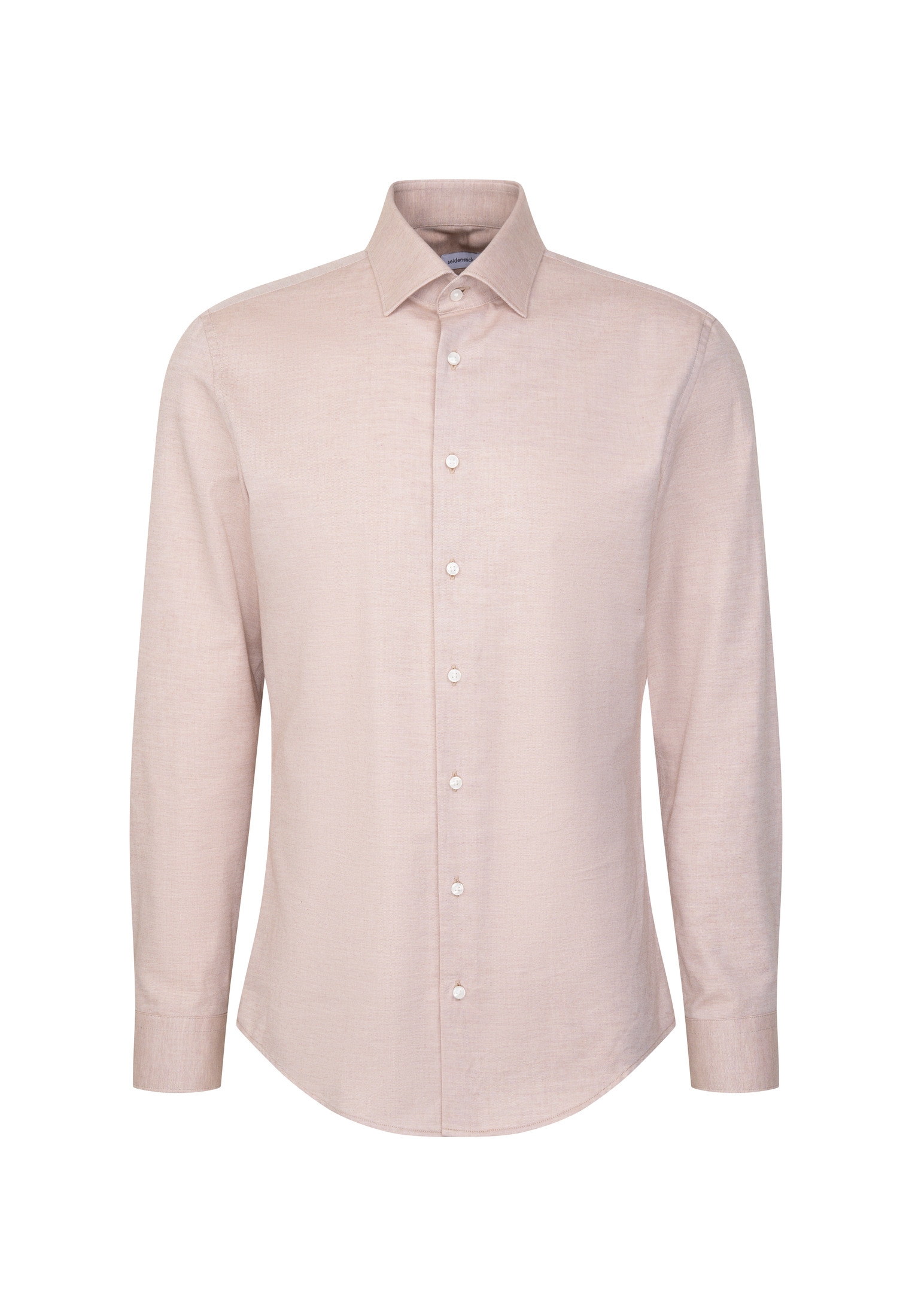 seidensticker Chemise en flanelle »Schwarze Rose« Slim 1/1 Kentkragen Uni