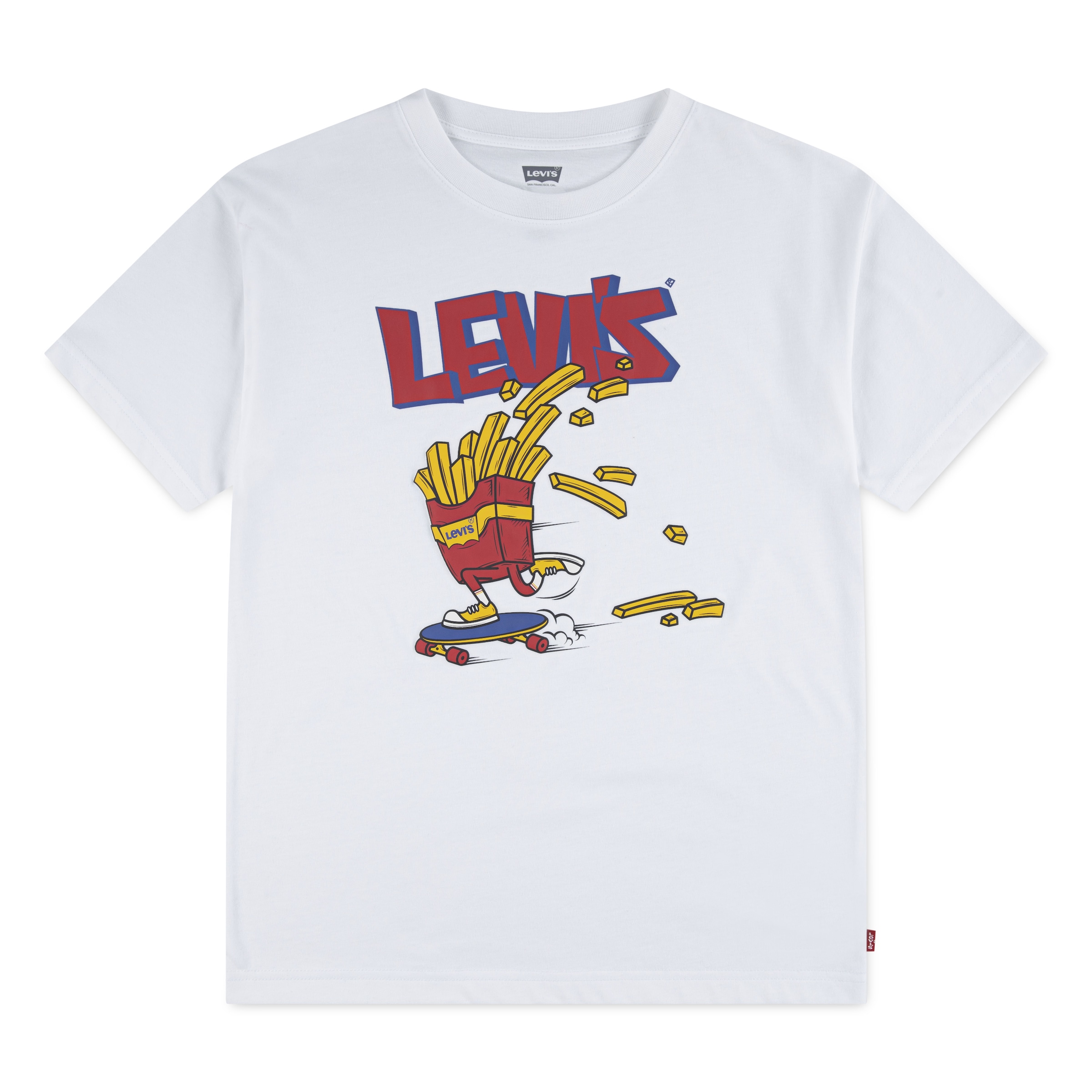 Levi's® Kids T-Shirt »LVB FRIES ON THE LOOSE TEE« for Boys, mit coolem Logo-Print