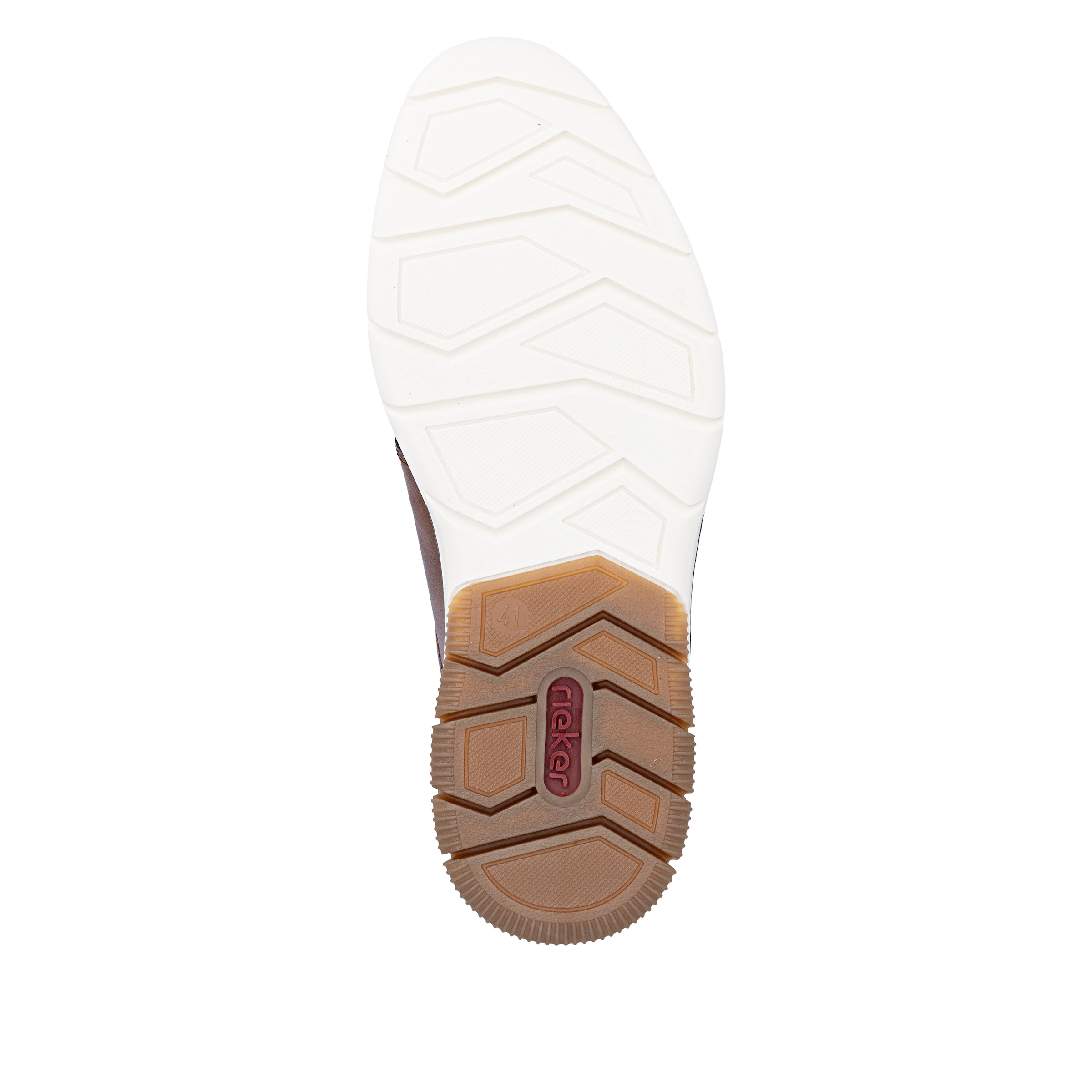 Rieker Chaussure à lacets  demi-chaussure, sneaker de loisir, chaussure à lacets casual avec perforations