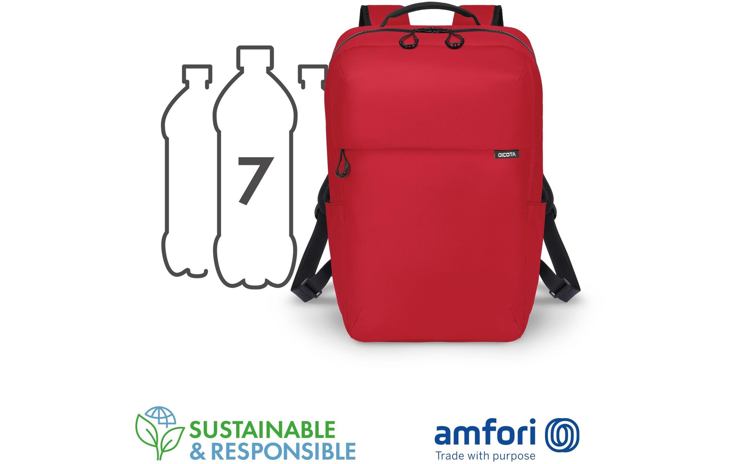 DICOTA Sac à dos pour ordinateur portable »Commuter 13-16«