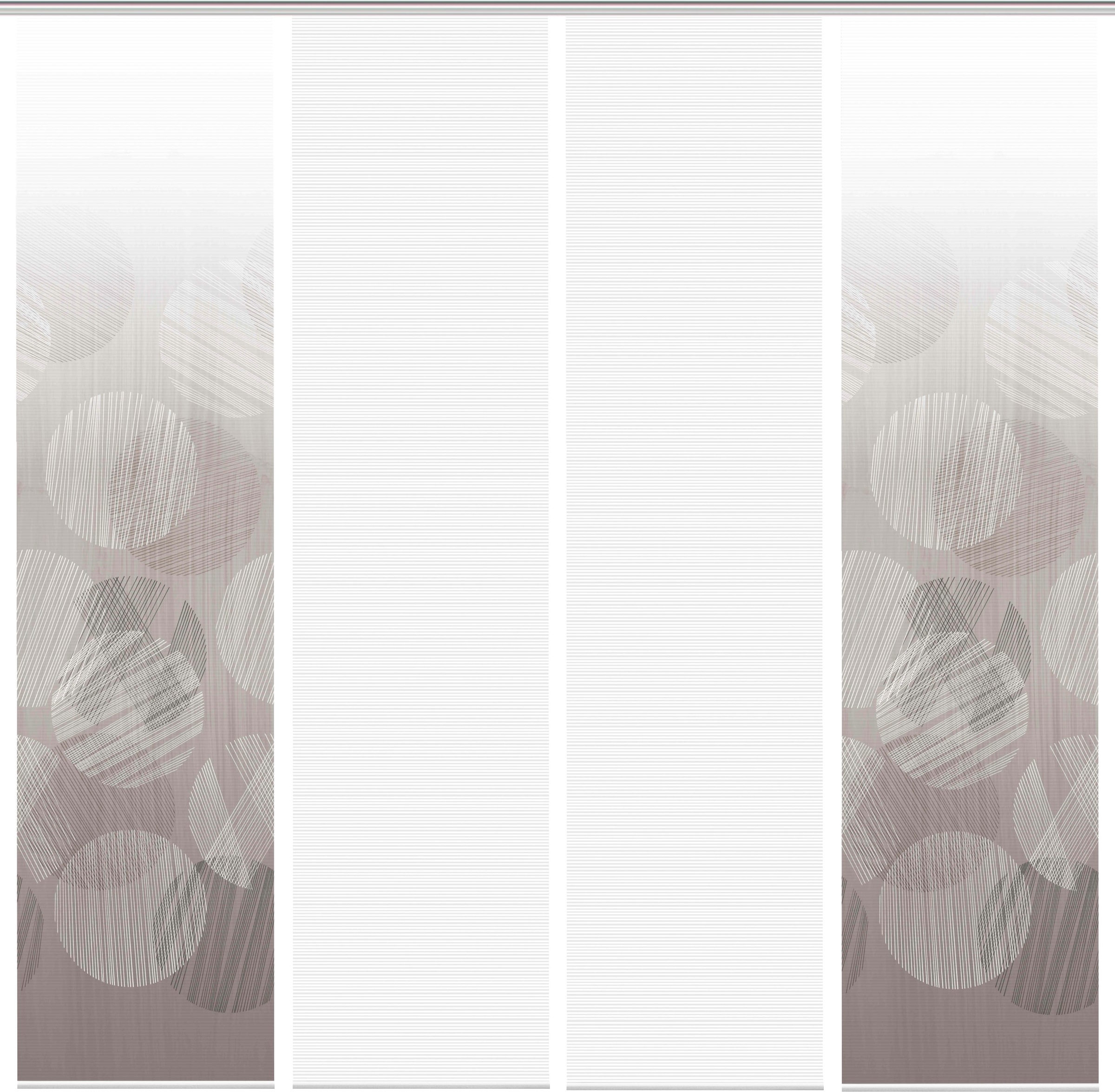 Vision S Rideau coulissant »CIRCO« Support de panneau 1 cuis tlg. DIGITALDRUCK