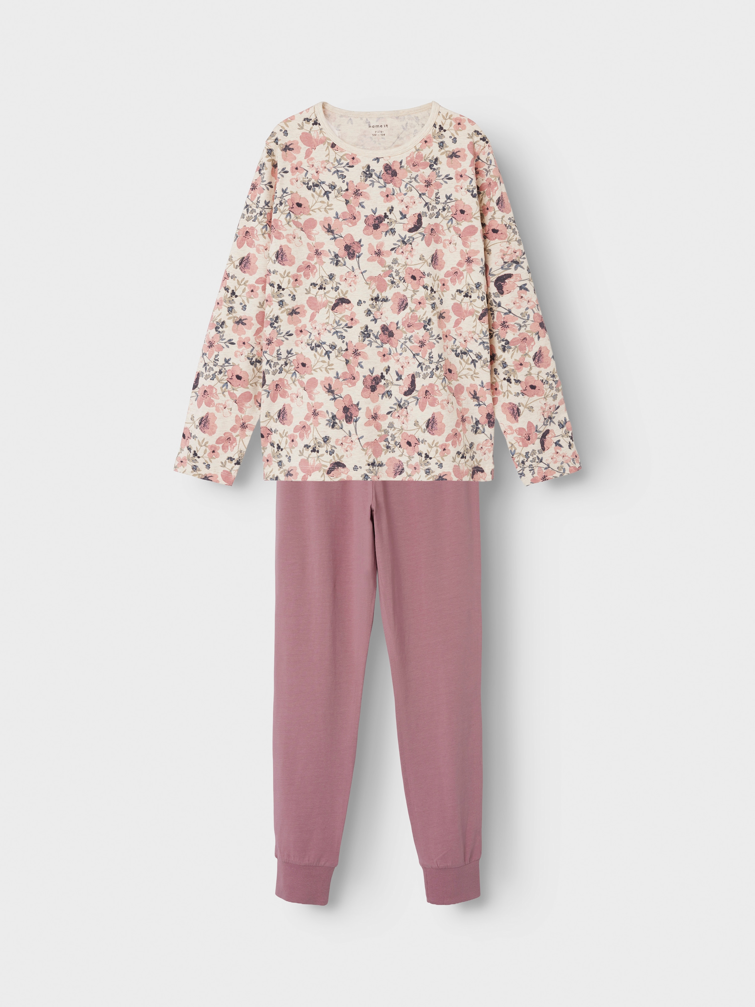 Name It Pyjama »NKFNIGHTSET NOSTALGIA FLOWER NOOS« Ensemble, 2 pièces en forme basique