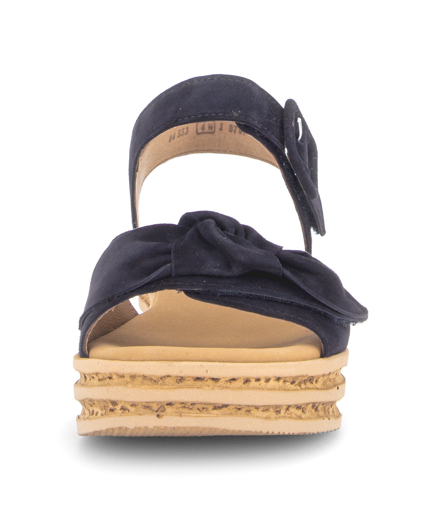 Gabor Keilsandalette  , Sommerschuh, Riemchensandale mit praktischen Klettverschlüssen