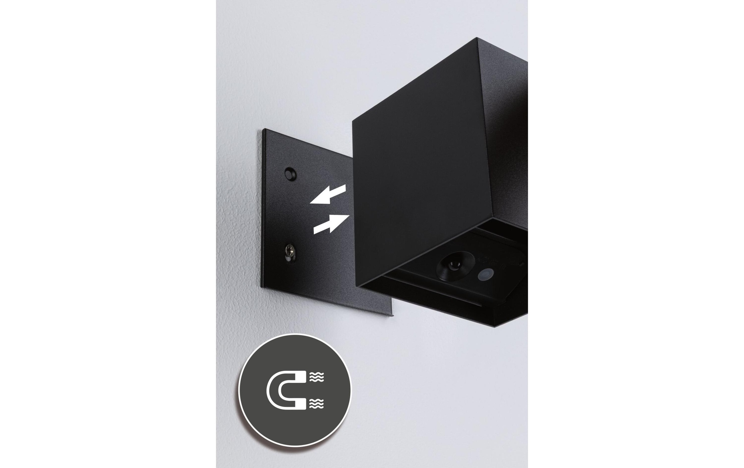 Paulmann Lampe murale »Nyara IP44« 1 cuis blanc chaud