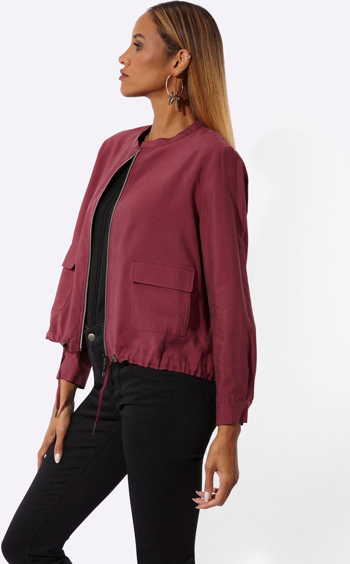creation L Veste blazer »Modal-Mix-Blouson«