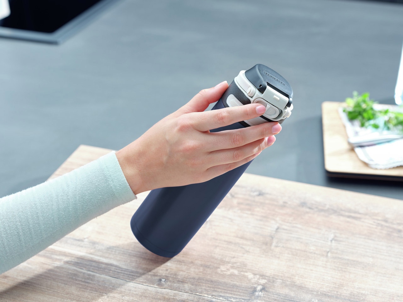 Leifheit Thermoflasche »Flip« 600 ml