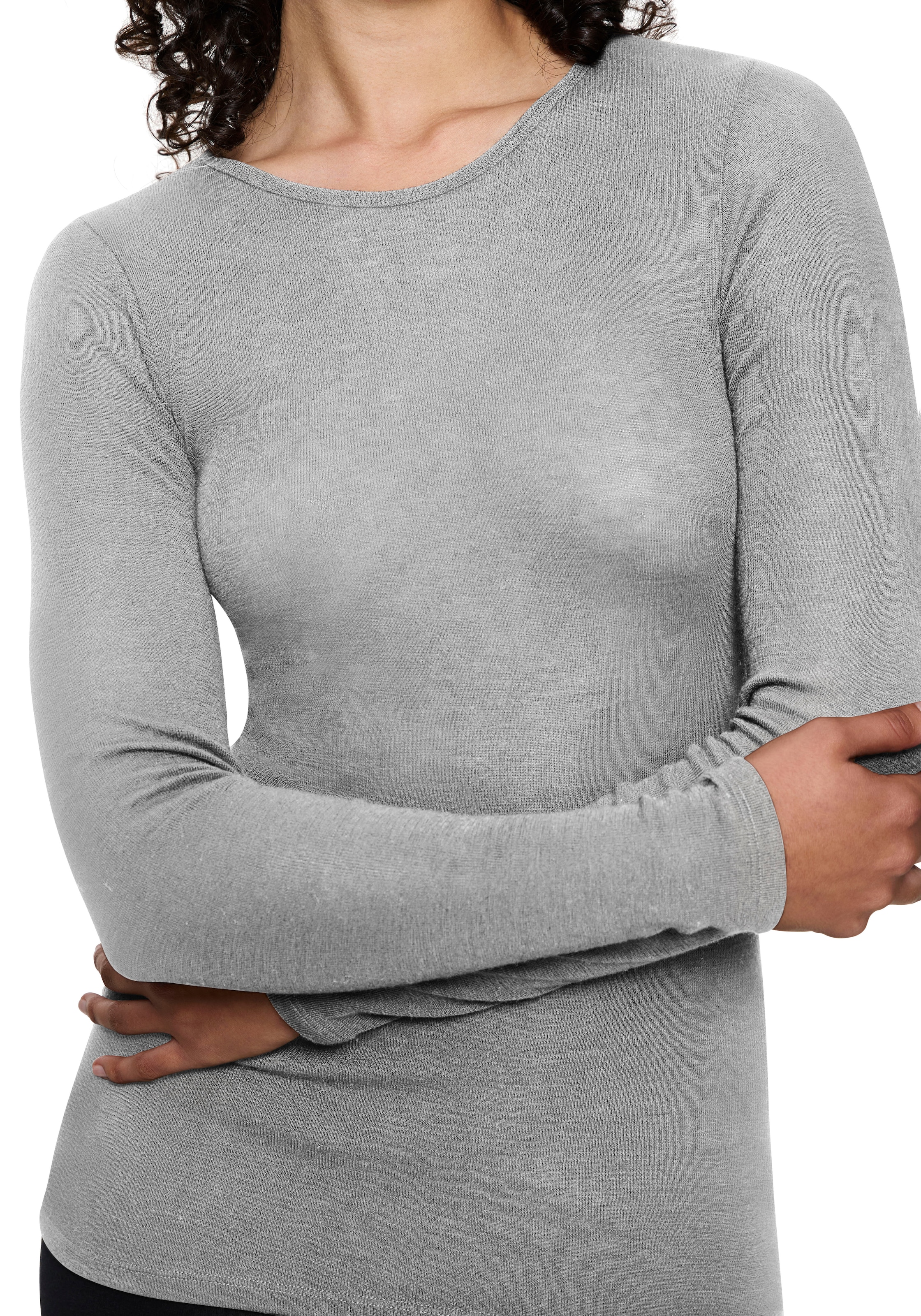 Triumph T-shirt à manches longues »Beauty Layers LSL Top Wool« laine douce, manches longues, qualité jersey simple