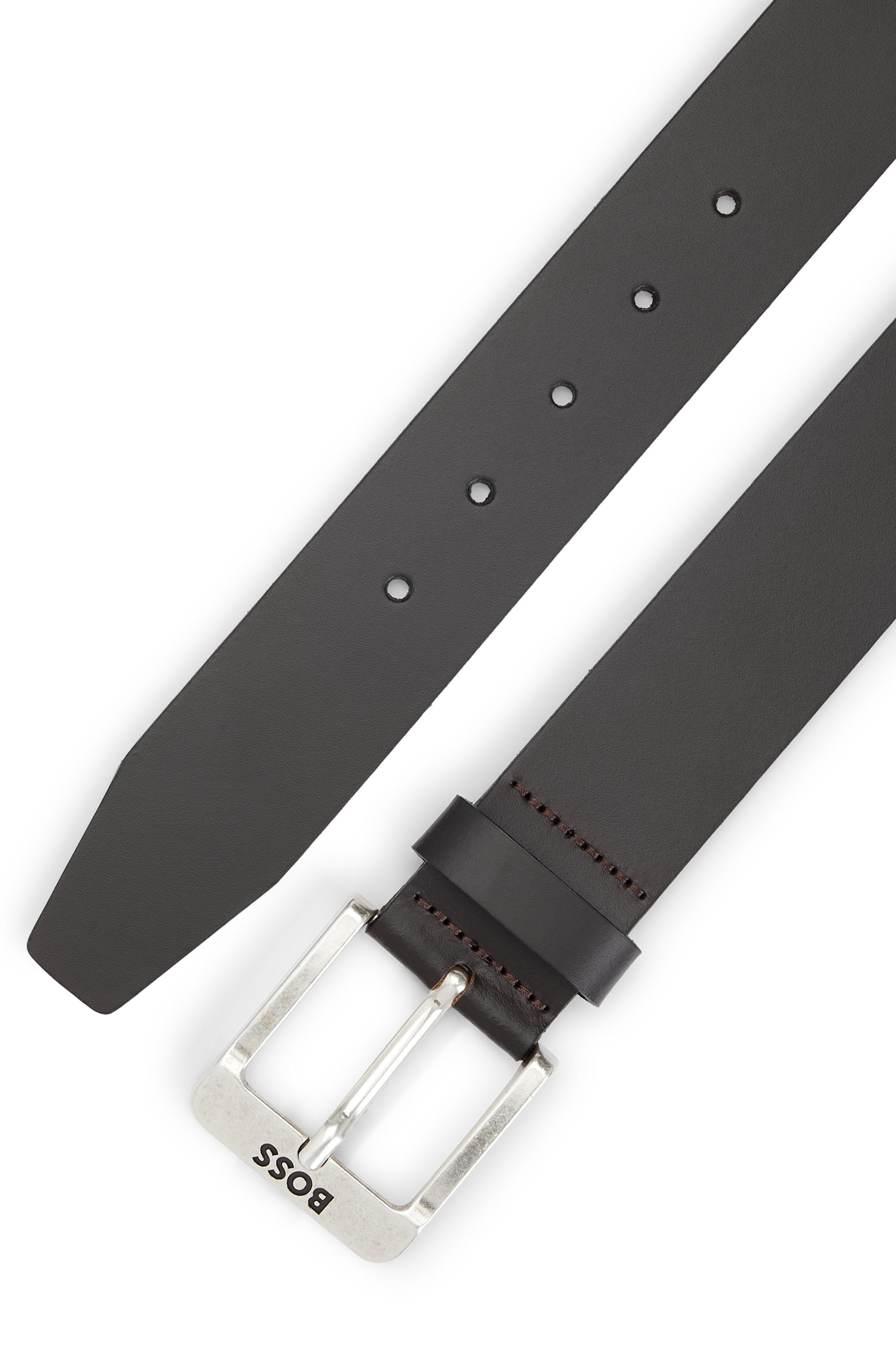 BOSS Ledergürtel »Jemio_Sz40« mit BOSS Schriftzug