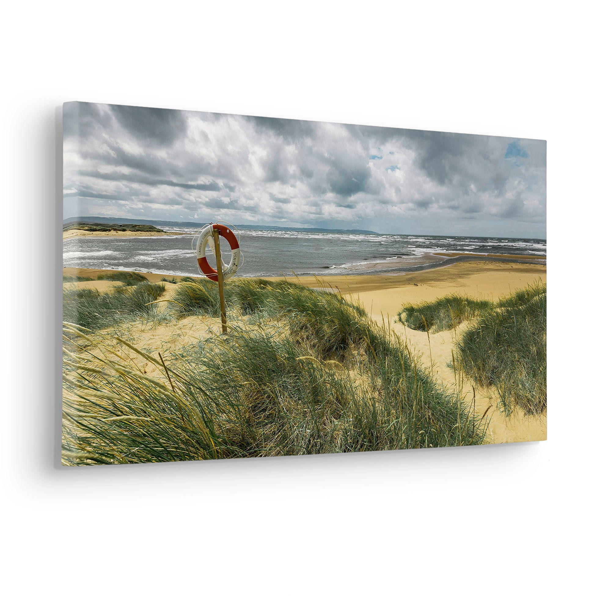 Komar Leinwandbild »Stormy Days - Grösse 60 x 30 cm« Baum | Berge | Blumen | Blätter | Foto | Jahreszeiten | Landschaft | Meer | Natur | Palmen | Strand Packung, 1 Stk. tlg. Keilrahmenbild mi Echtholzrahmen