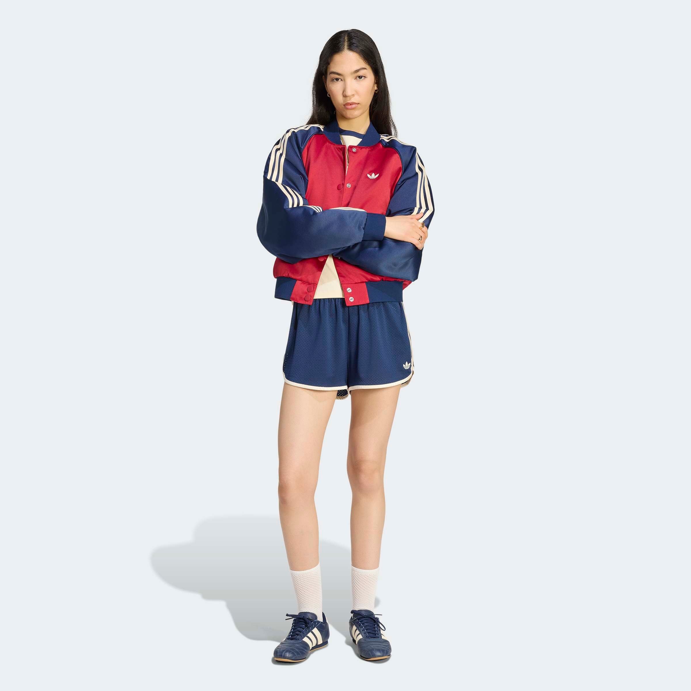 adidas Originals Outdoorjacke »SST T« sportlicher Schnitt, mit Satin-Finish